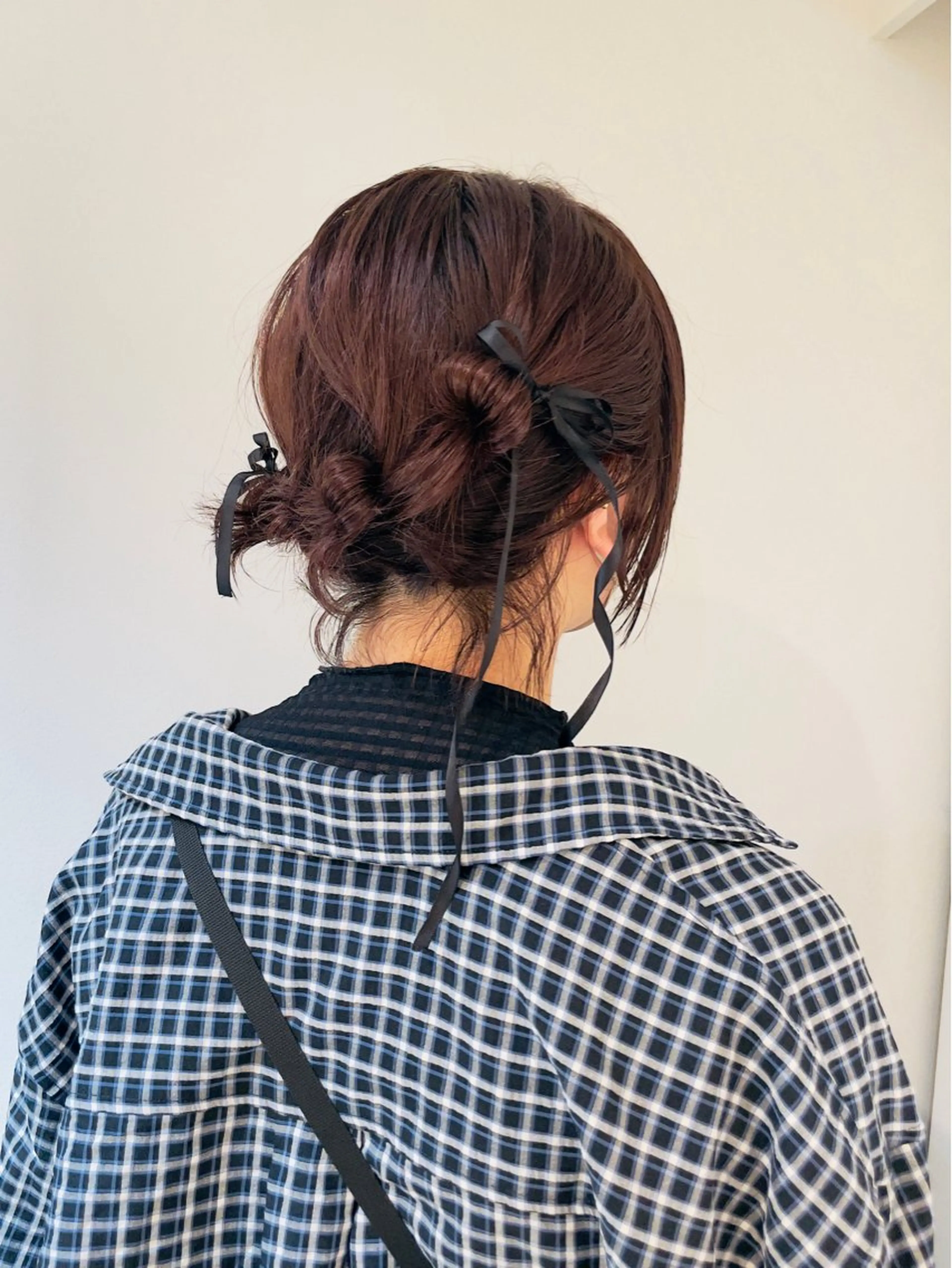 ミディアム ボブ ヘアセット ミディアム特化 /透明感カラーmoeのヘアスタイル