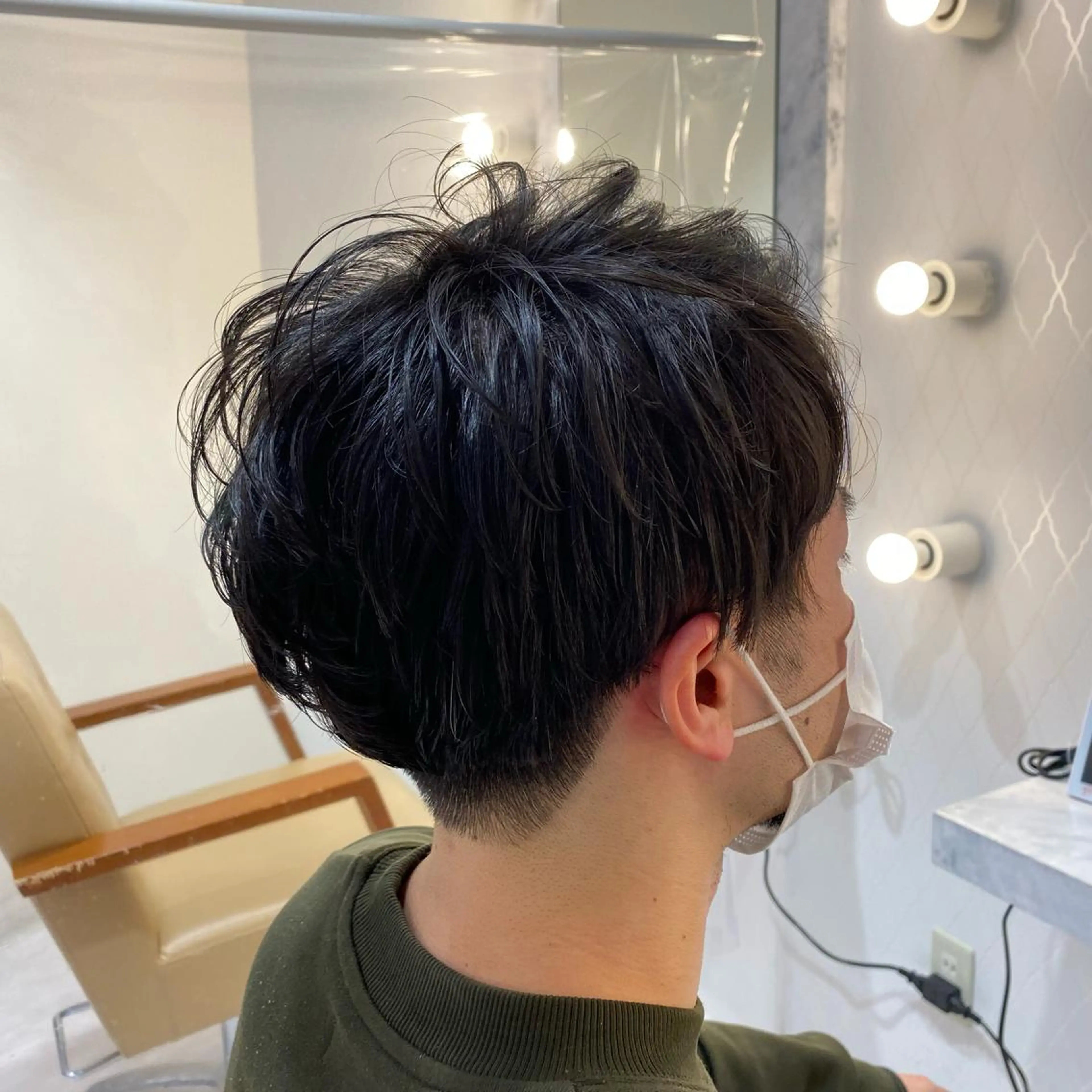 パーマ メンズ メンズパーマ 三好 涼華のヘアスタイル