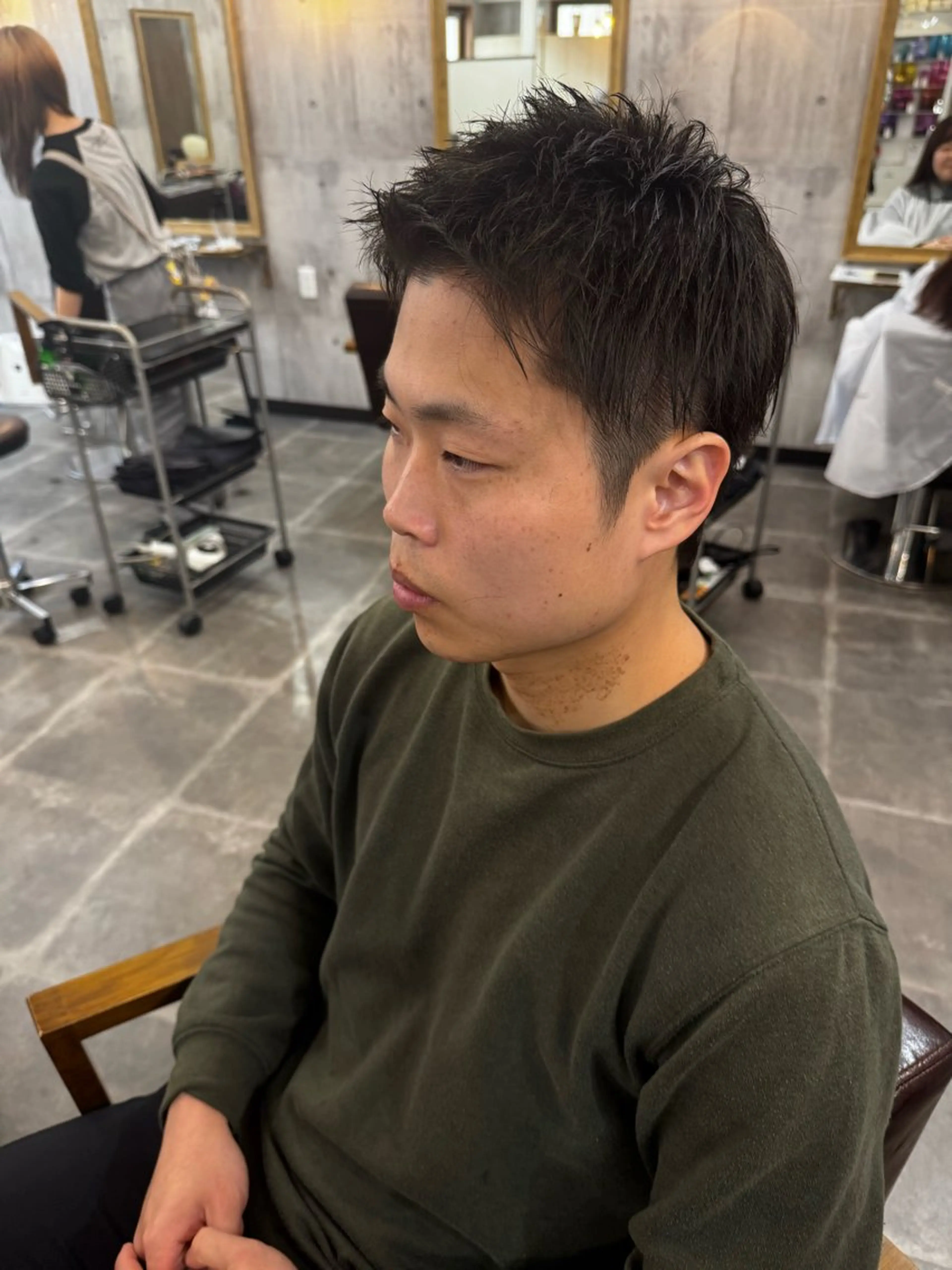 ショート メンズ amule hair ✂️山本　丈則✂️のヘアスタイル