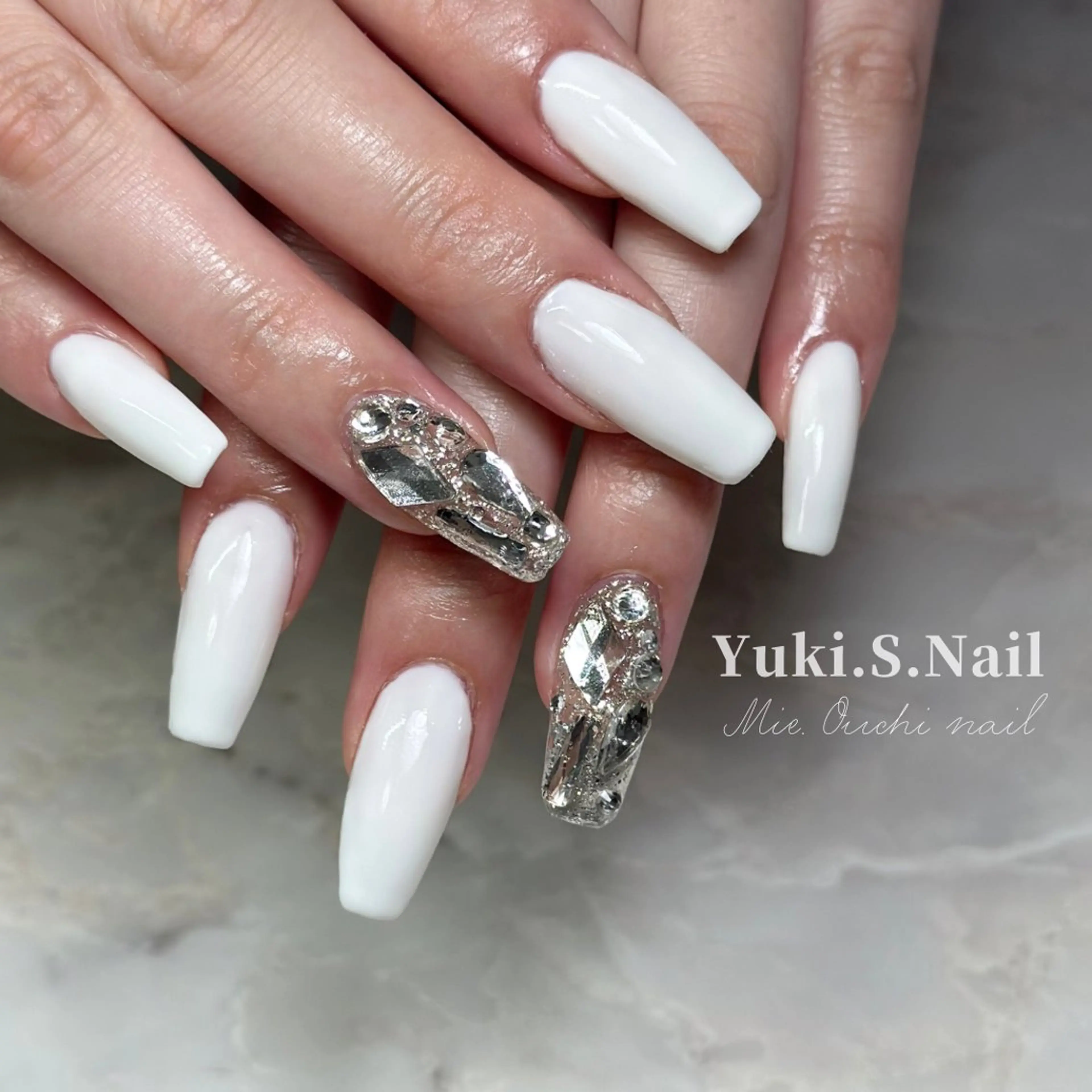 ロング ロング Yuki S.Nailのネイルデザイン