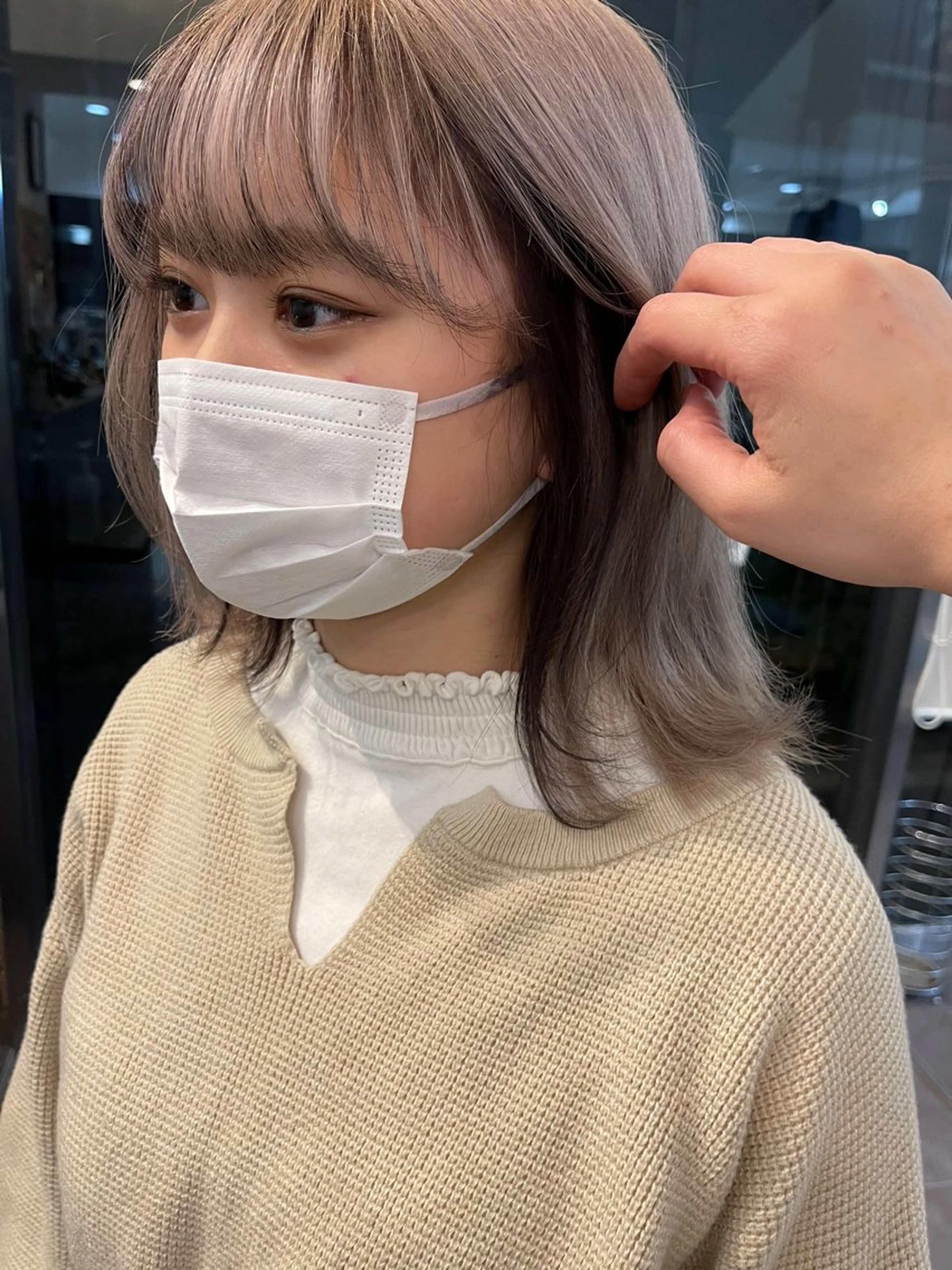 ショート カット ヘアカラー トリートメント 透明感カラー/艶髪 💎🐇uraraのヘアスタイル