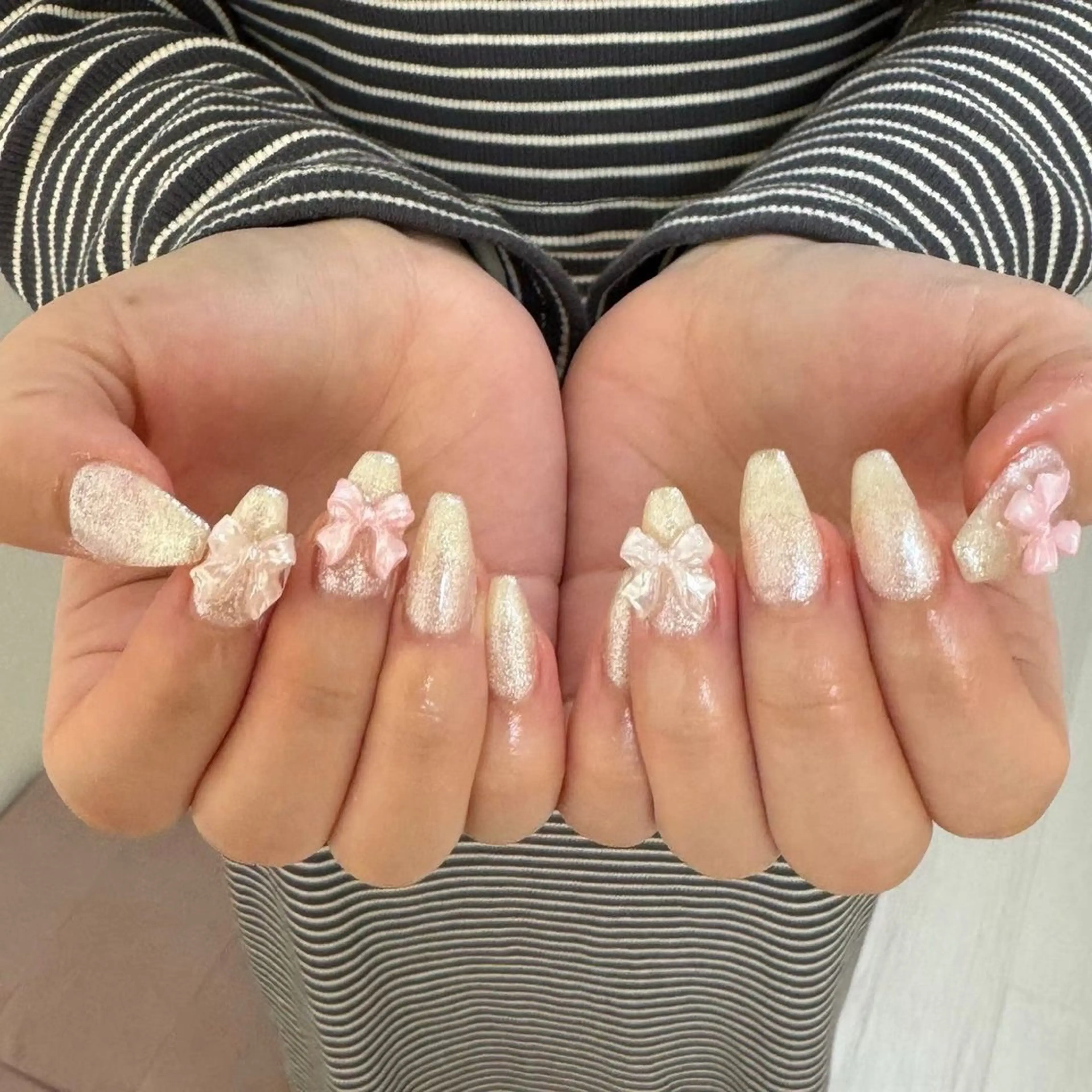 ネイル ハンドネイル yurika 🌷.*･ﾟのネイルデザイン