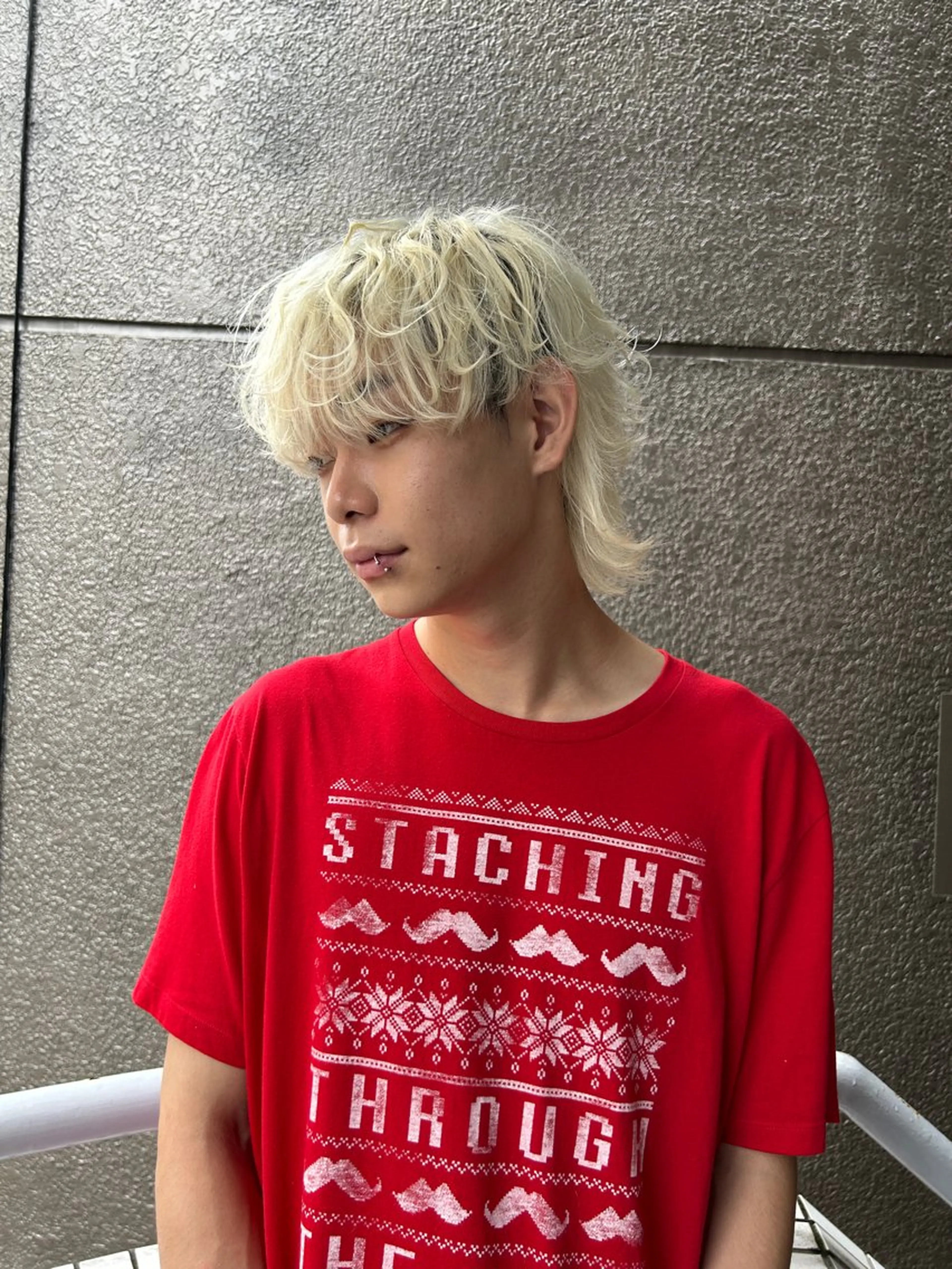 ミディアム カラー メンズ ヘアカラー 【デザインカラー】 Ryutoのヘアスタイル