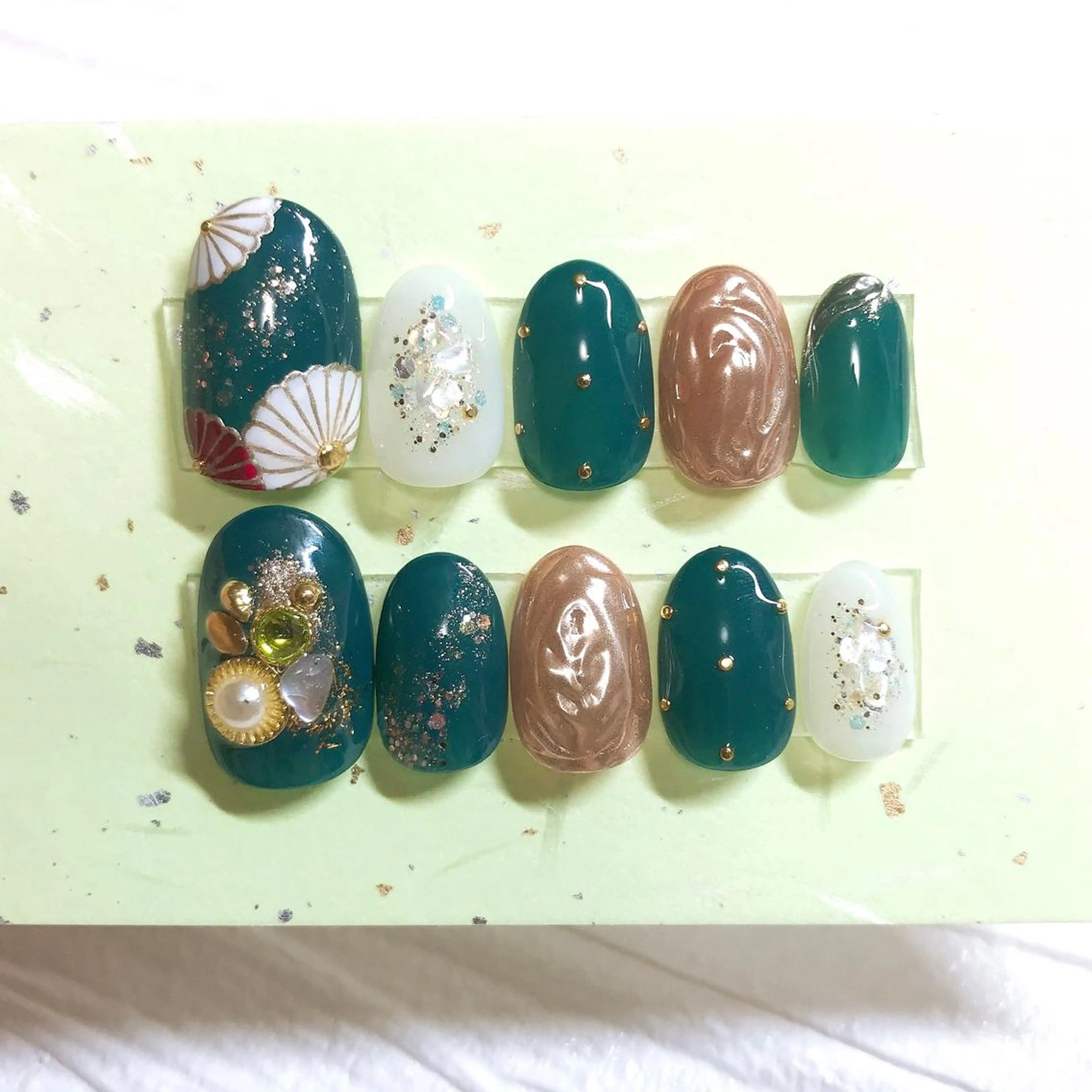 ネイル 成人式 ハンドネイル Room nailのネイルデザイン