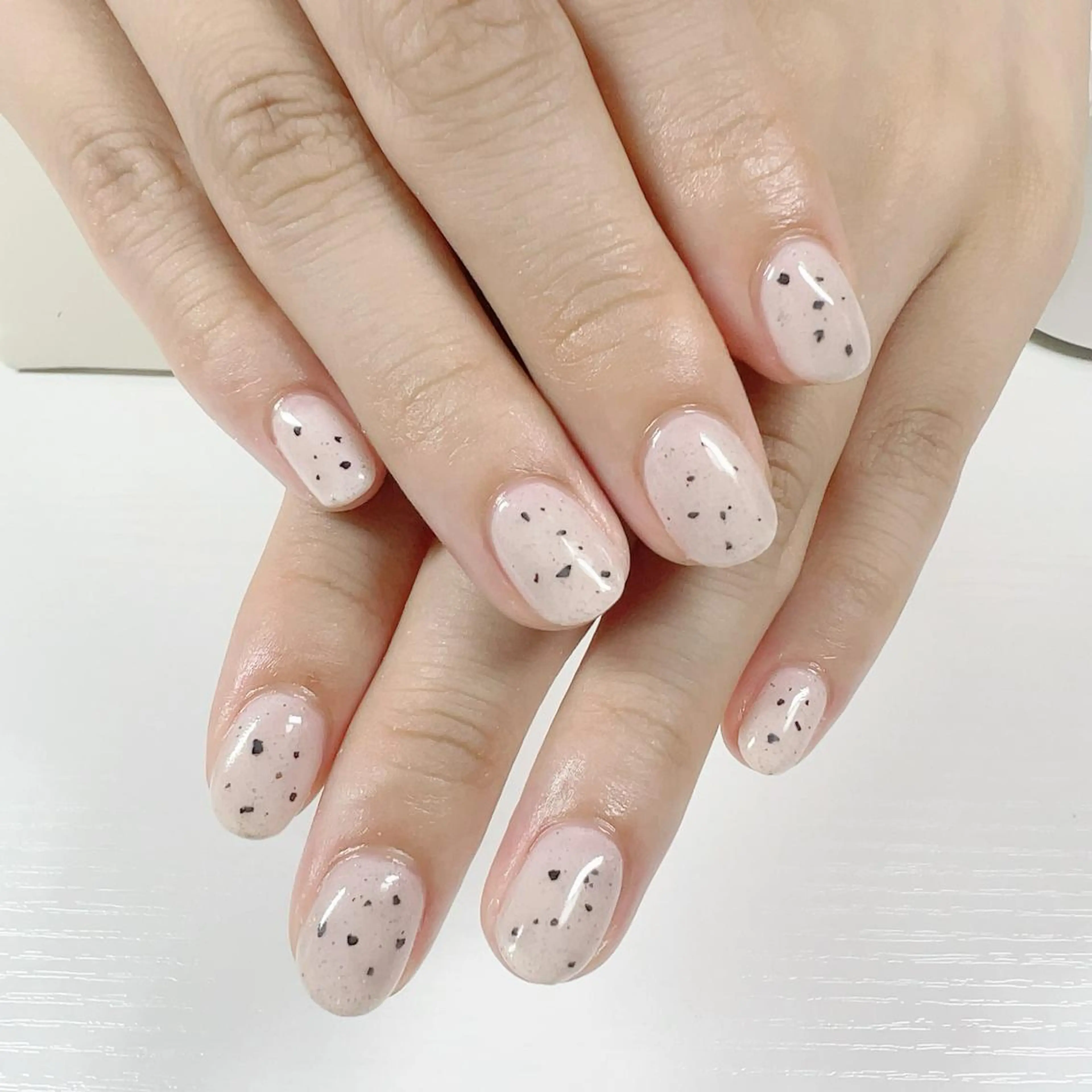 ネイル ジェルネイル ワンカラーネイル ハンドネイル Salon Fushimiのネイルデザイン