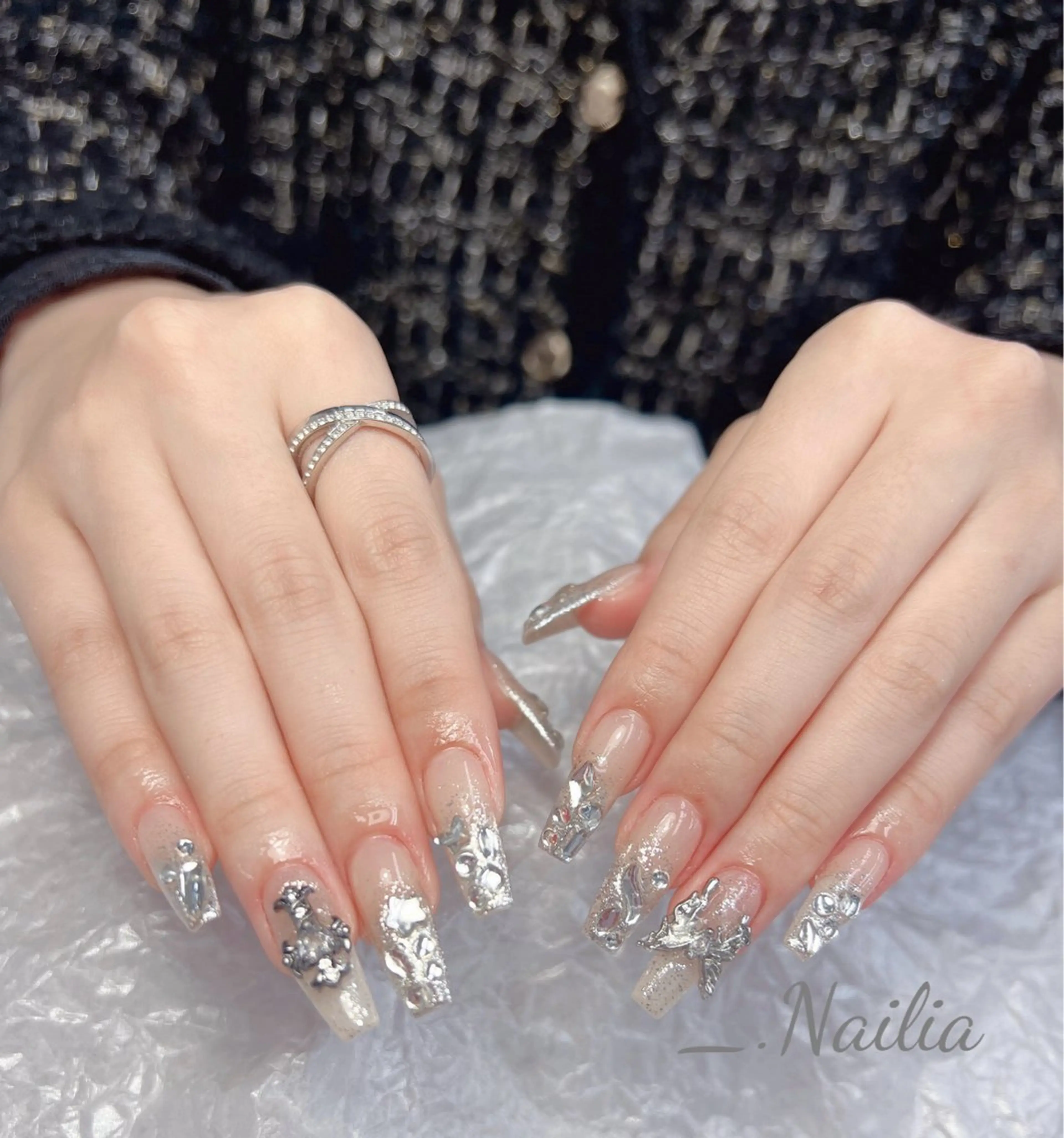 【自爪】シンプル持ち込みデザイン10本¥10980→¥9980の写真