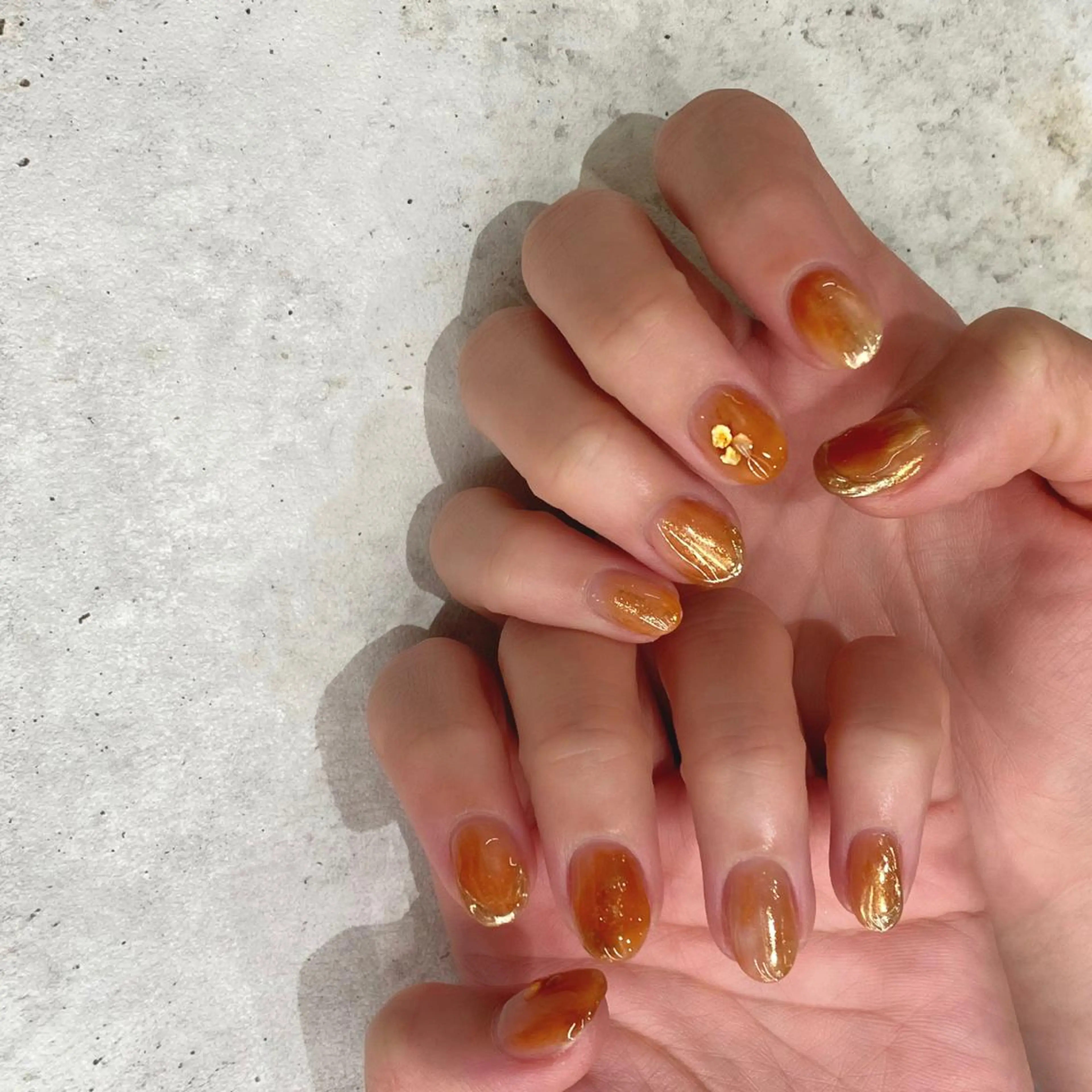 ネイル ハンドネイル Yuriko Omi パラジェル/渋谷のネイルデザイン