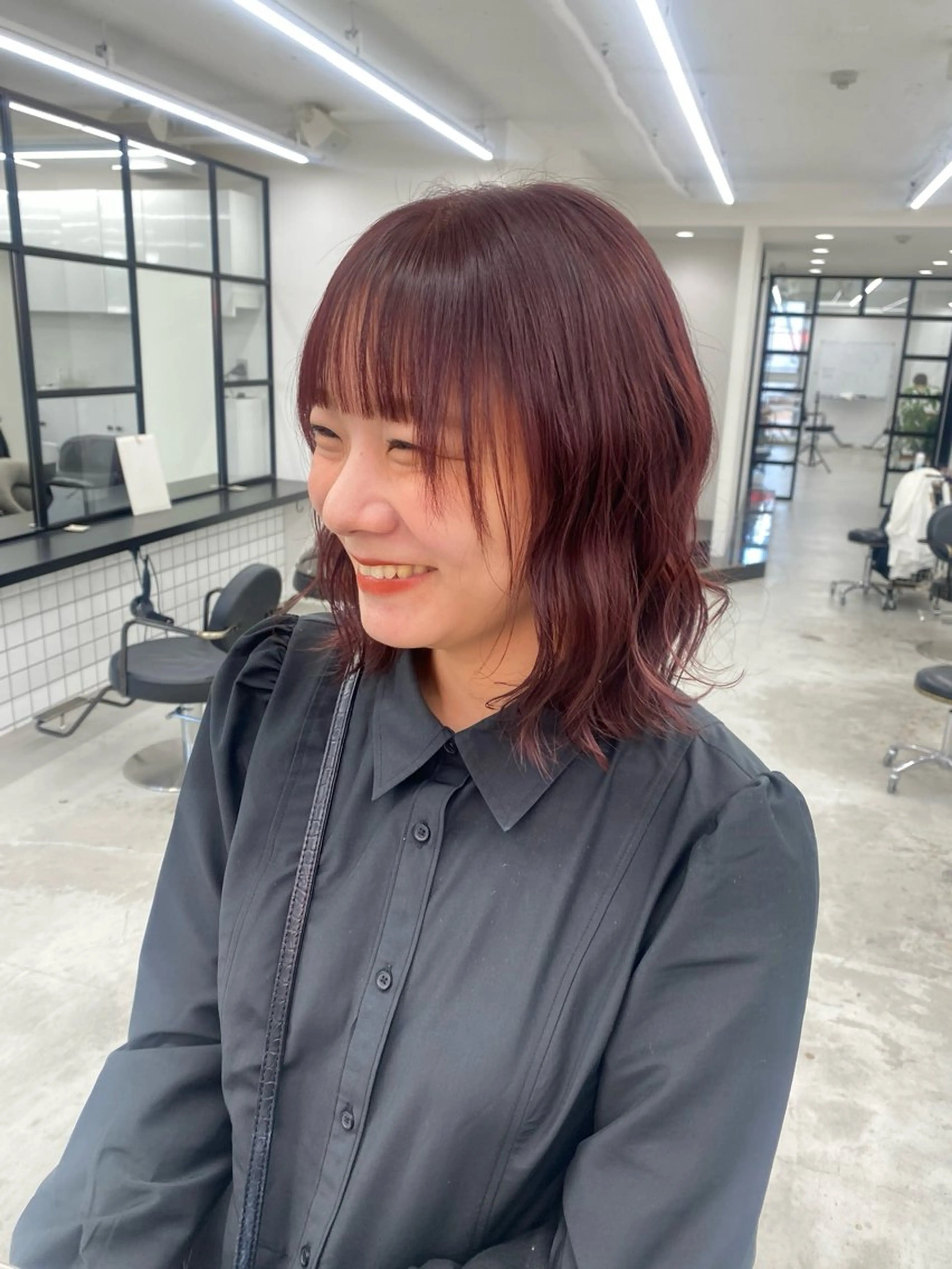 カラー カット ヘアカラー ヘッドスパ 矢場町/栄 chinatsu.のヘアスタイル