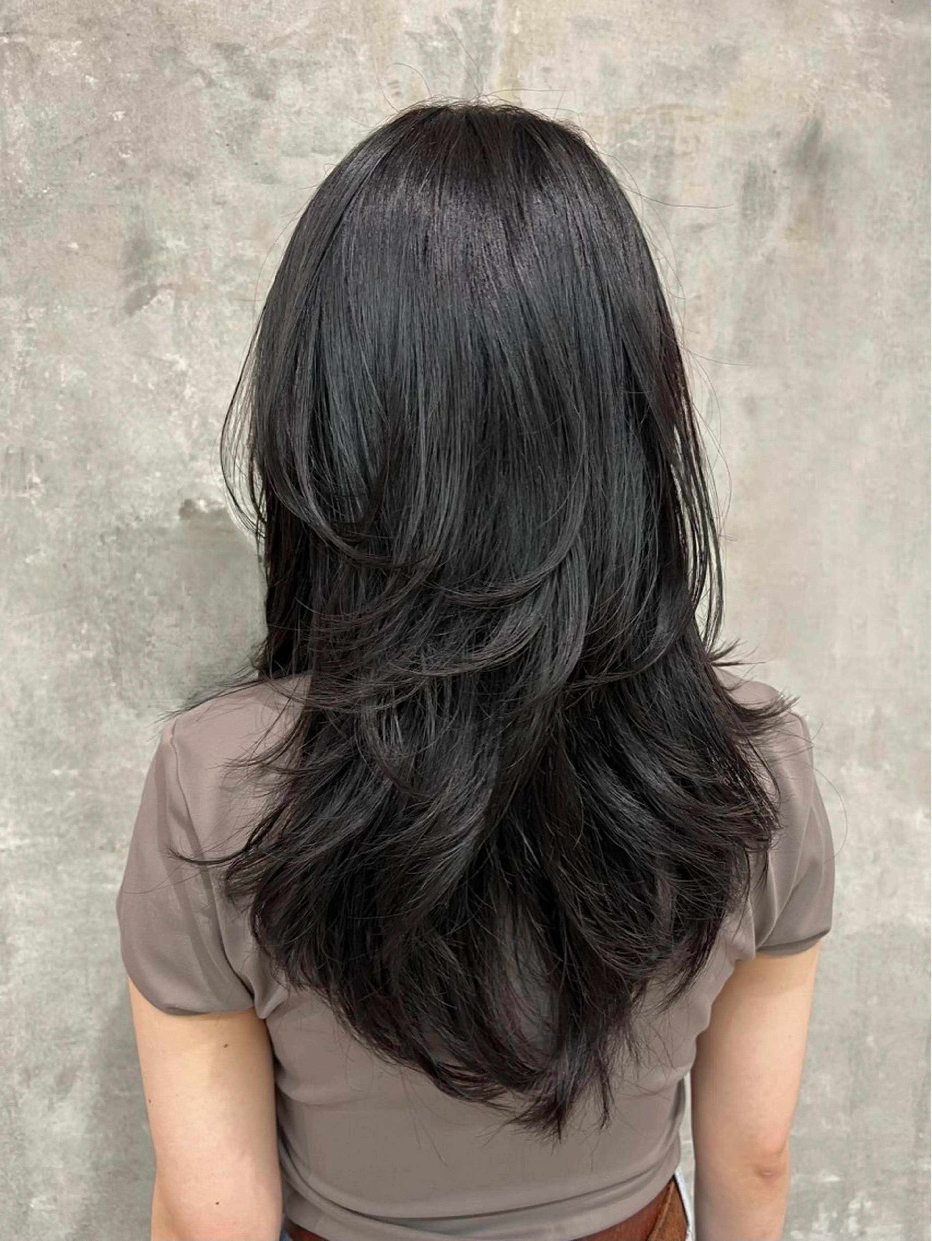 ロング カット 縮毛矯正 🌞レイヤー×カラー 前川那津美🌞のヘアスタイル