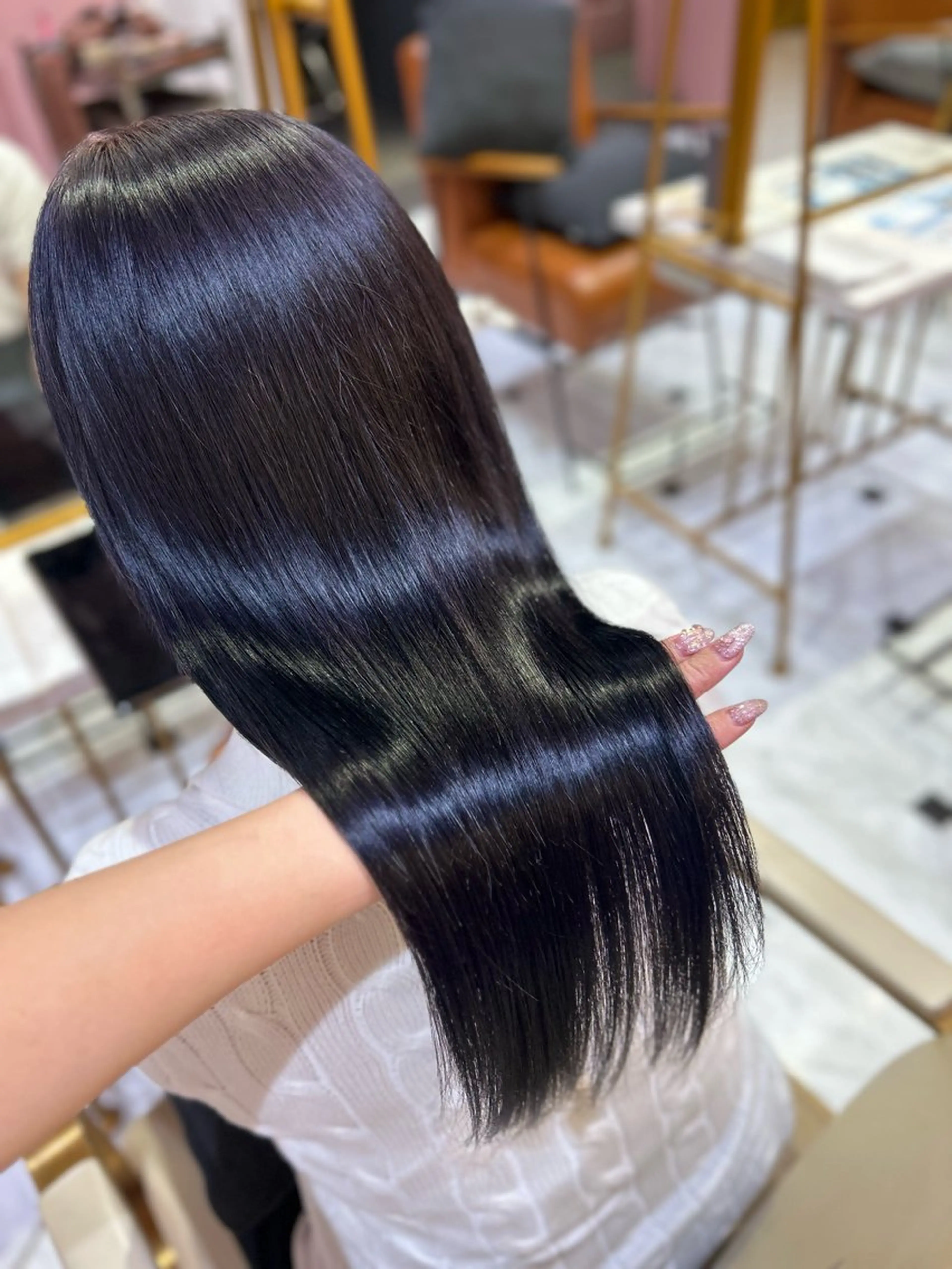 セミロング カラー ヘアカラー トリートメント fish所属・横浜ショートカット♡ shiira👼🏻のヘアスタイル