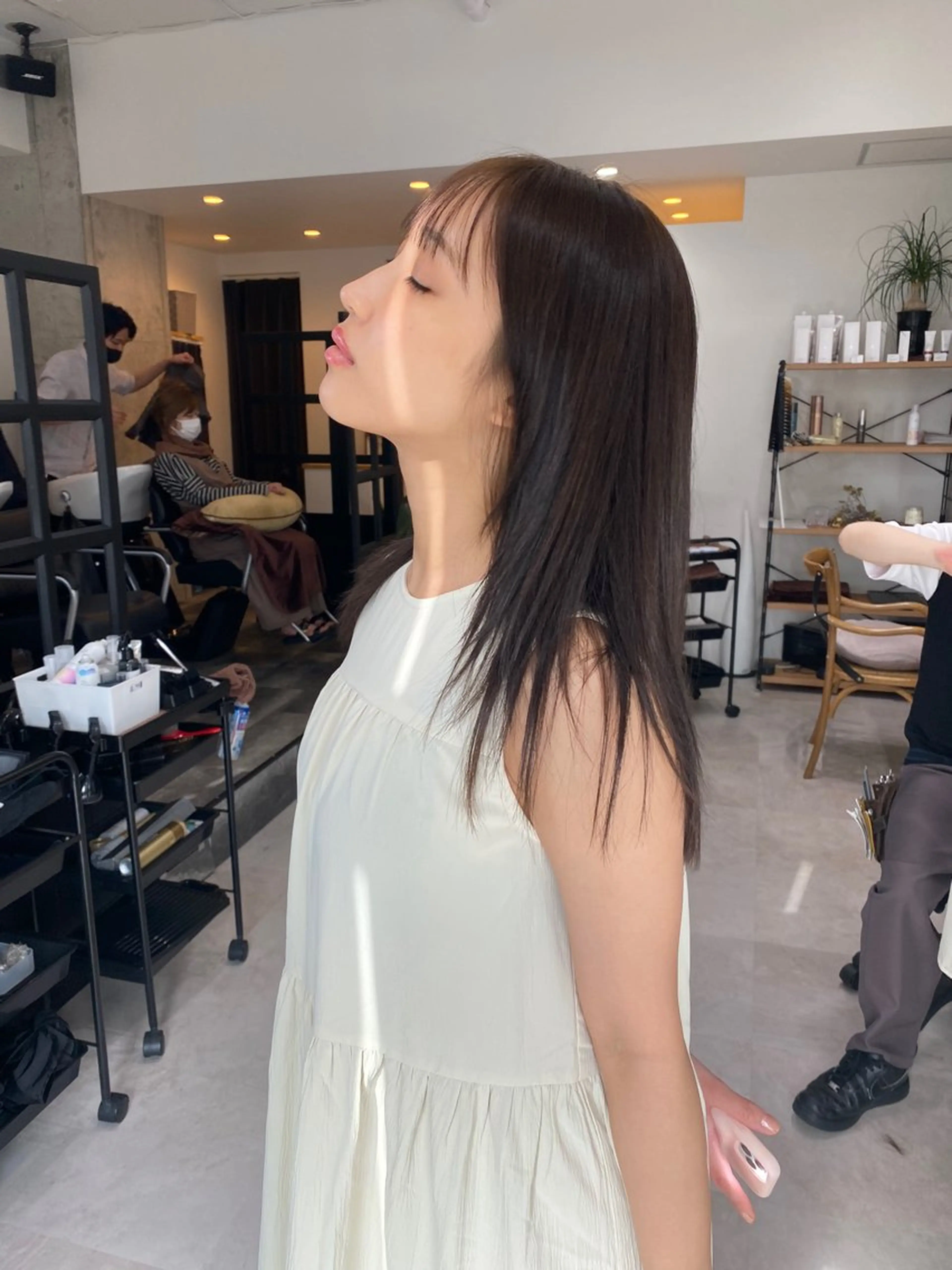 セミロング 髪質改善 また会いたくなる 美容師【KENTA】のヘアスタイル