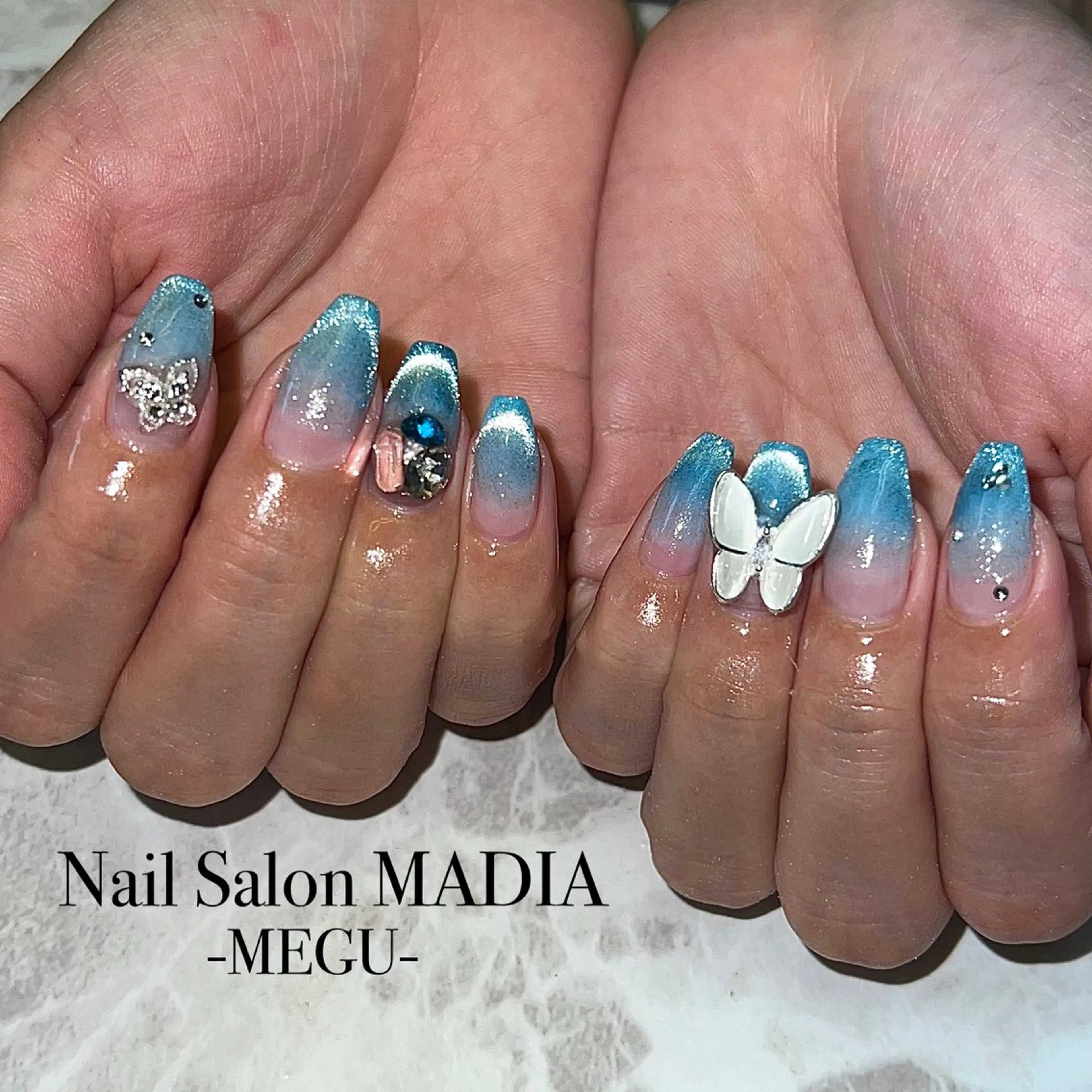 ネイル MADIA藤沢所属・MADIA MEGUのネイルデザイン