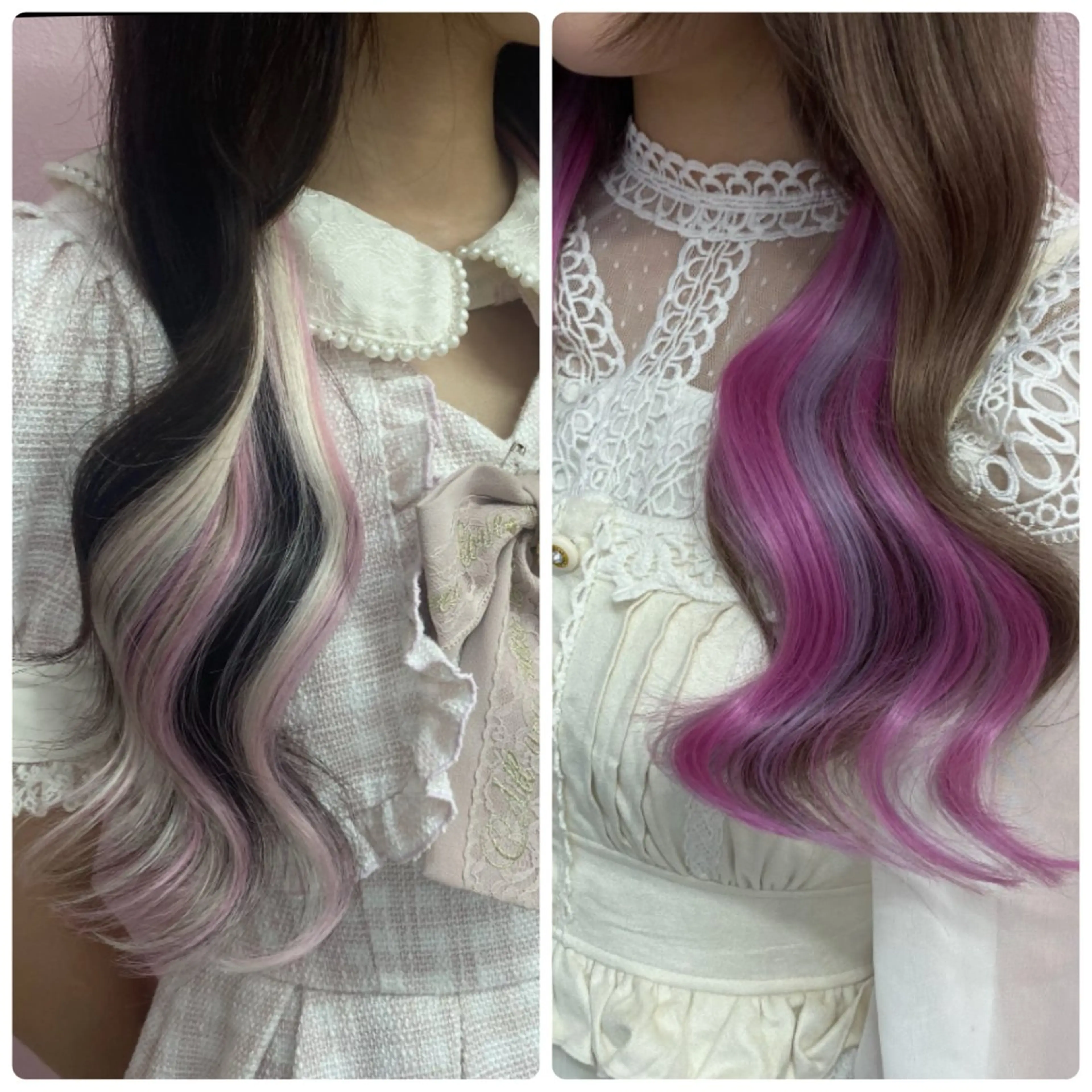 セミロング エクステ PREss Yuiのヘアスタイル
