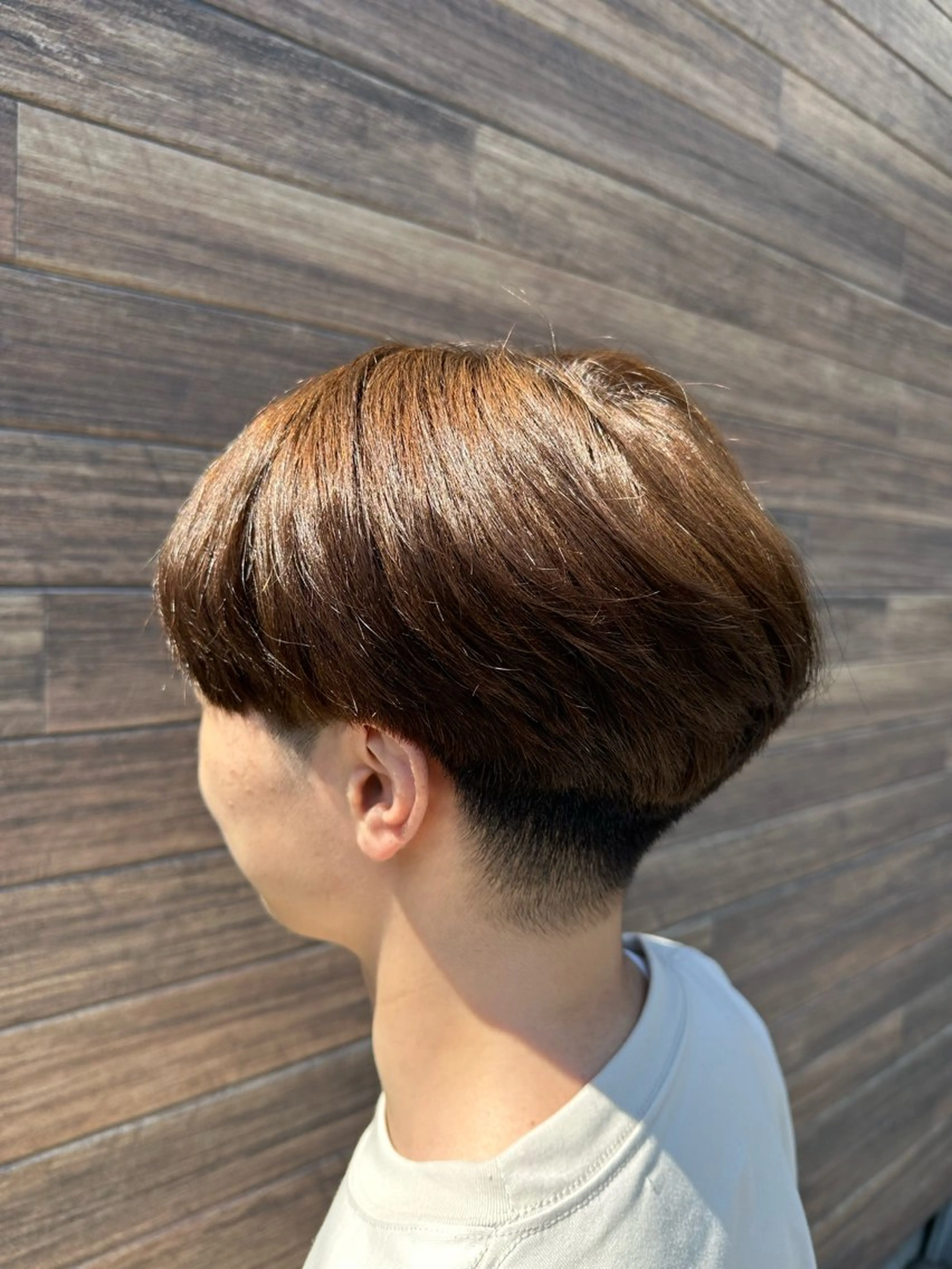 カラー メンズ 佐古 遼太のヘアスタイル