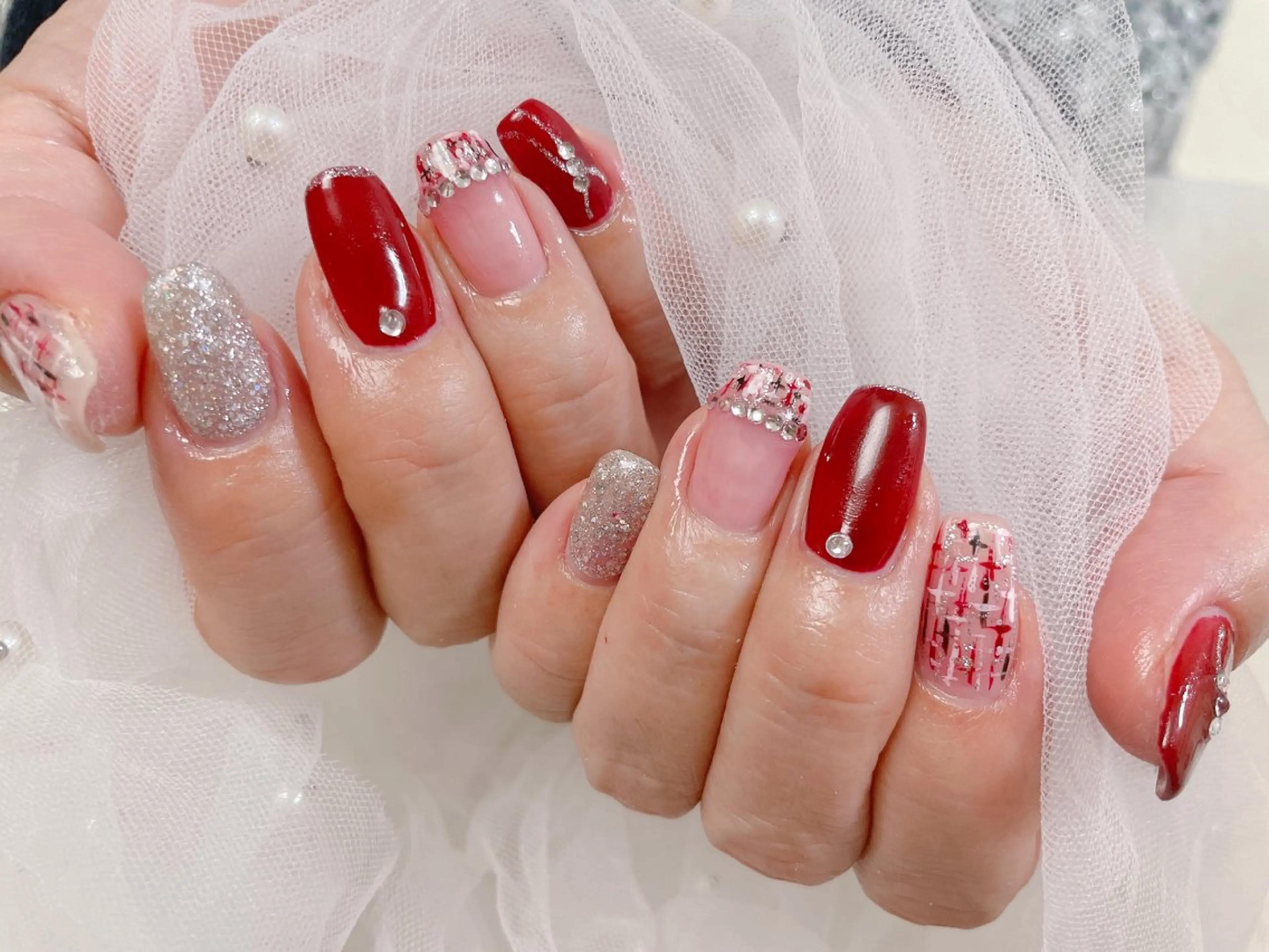 ネイル ネイルサロンエクラ 🫧Shizukaのネイルデザイン