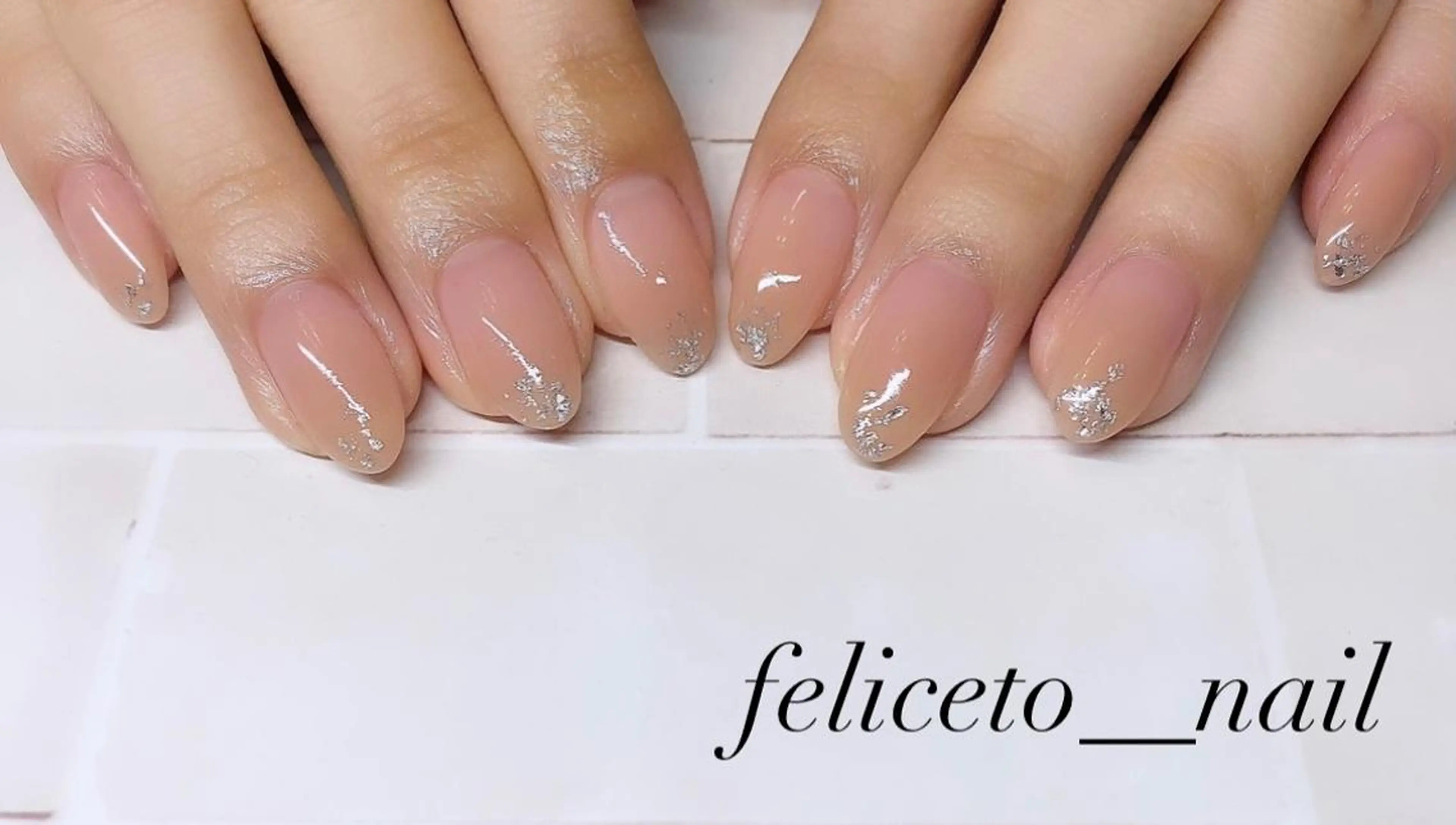 ネイル ピンク ピンクベージュ feliceto_nail所属・Honokaホノカ nailのエステ・リラクイメージ