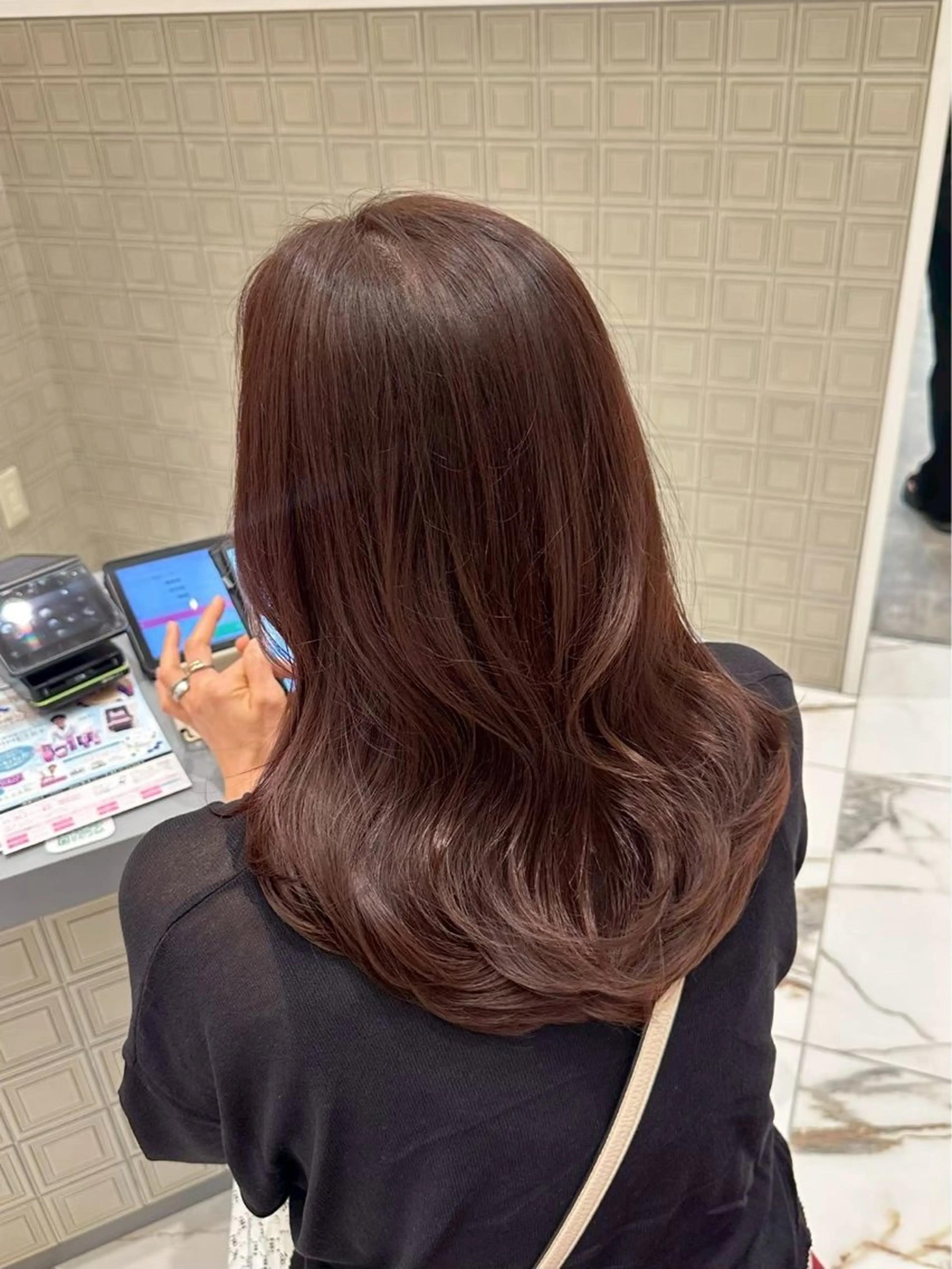 ミディアム カラー ヘアカラー La Bless 北浜プラザ所属・La  Bless/ 北浜/来実💖のヘアスタイル