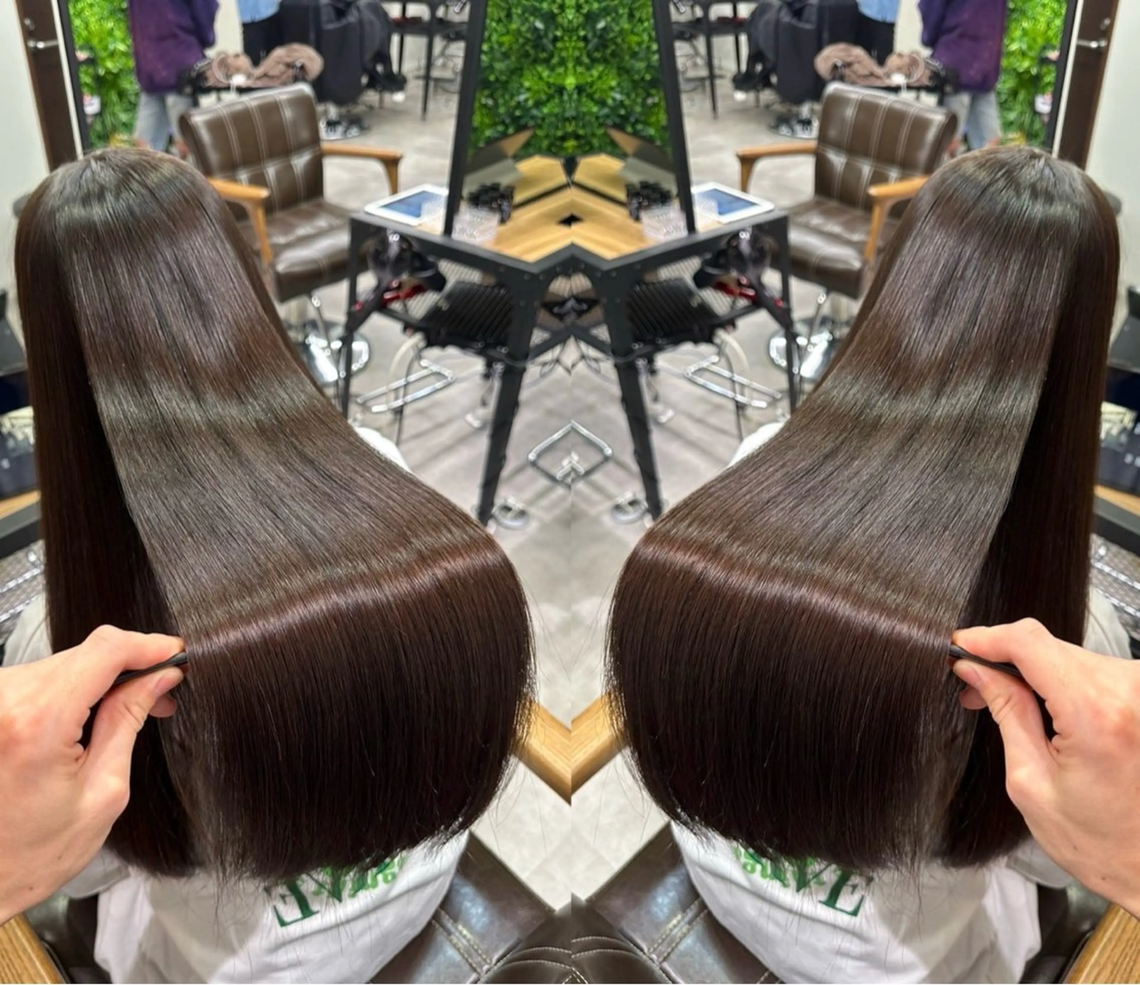 ロング 縮毛矯正 トリートメント RAF TOKYO 2nd所属・美髪矯正/髪質改善/ ヒロムのヘアスタイル