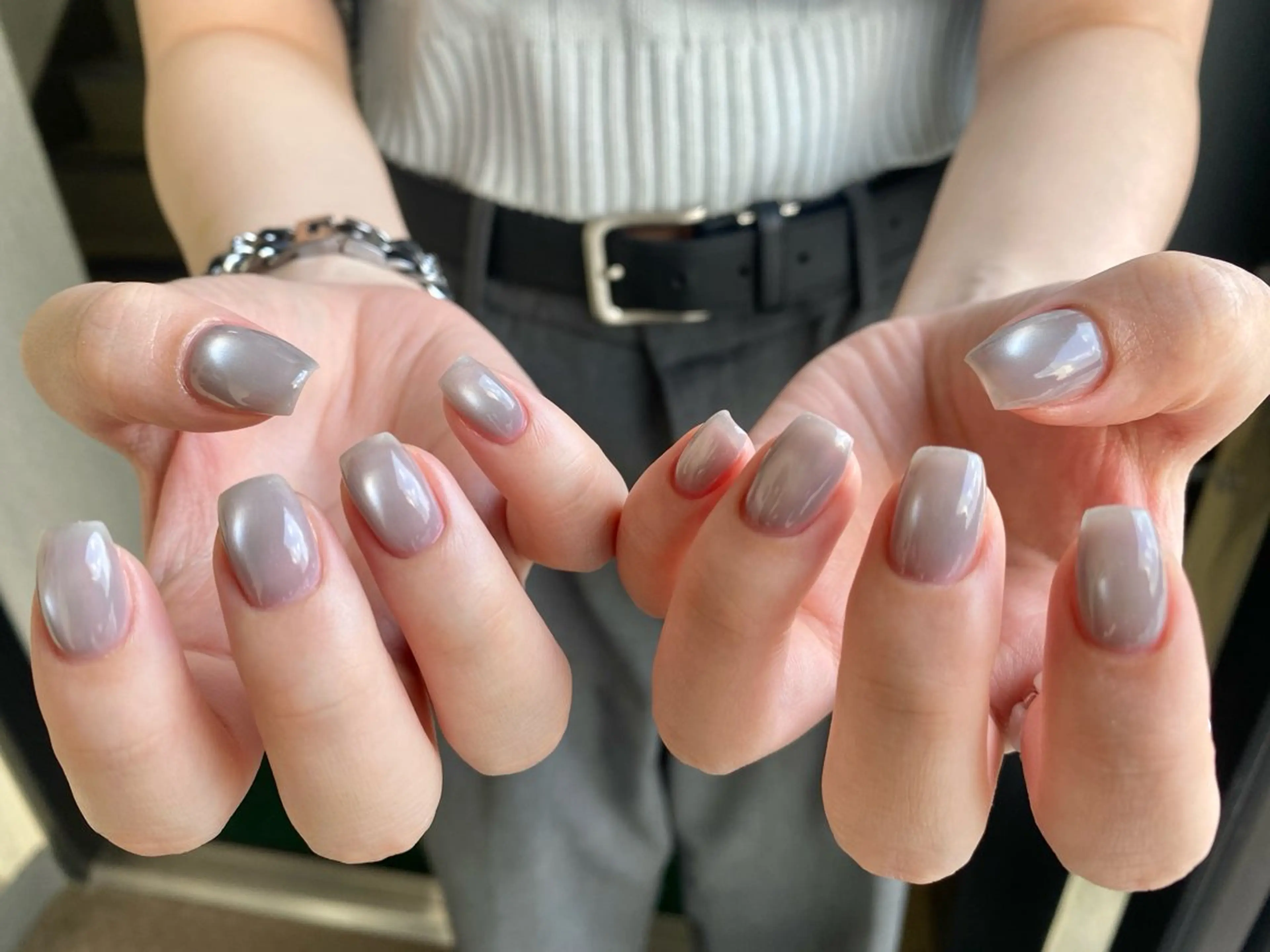 カラー ハンドネイル 商 小清のネイルデザイン