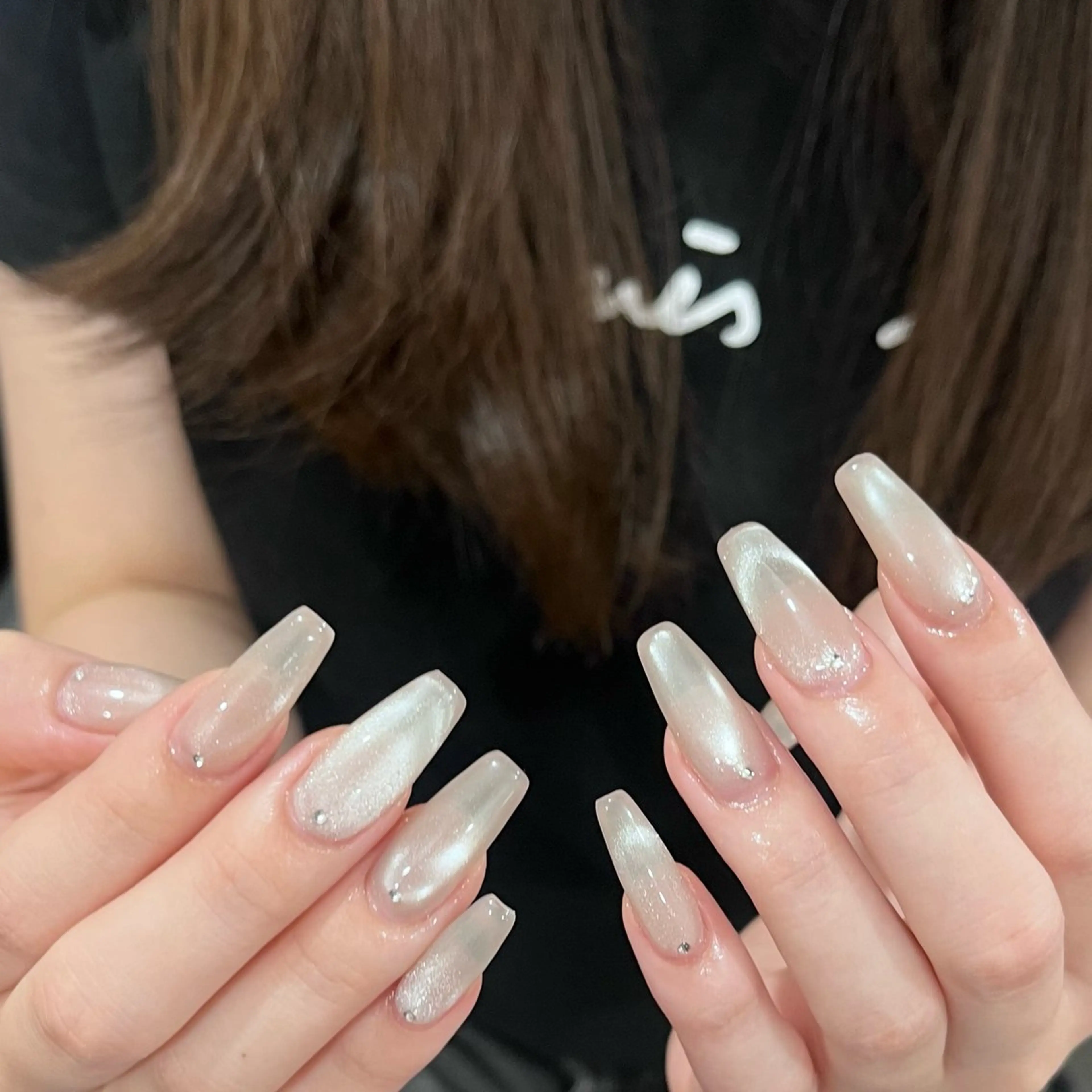 ネイル 韓国ネイル ワンホンネイル ハンドネイル ハンドケア Chang _Nailのネイルデザイン