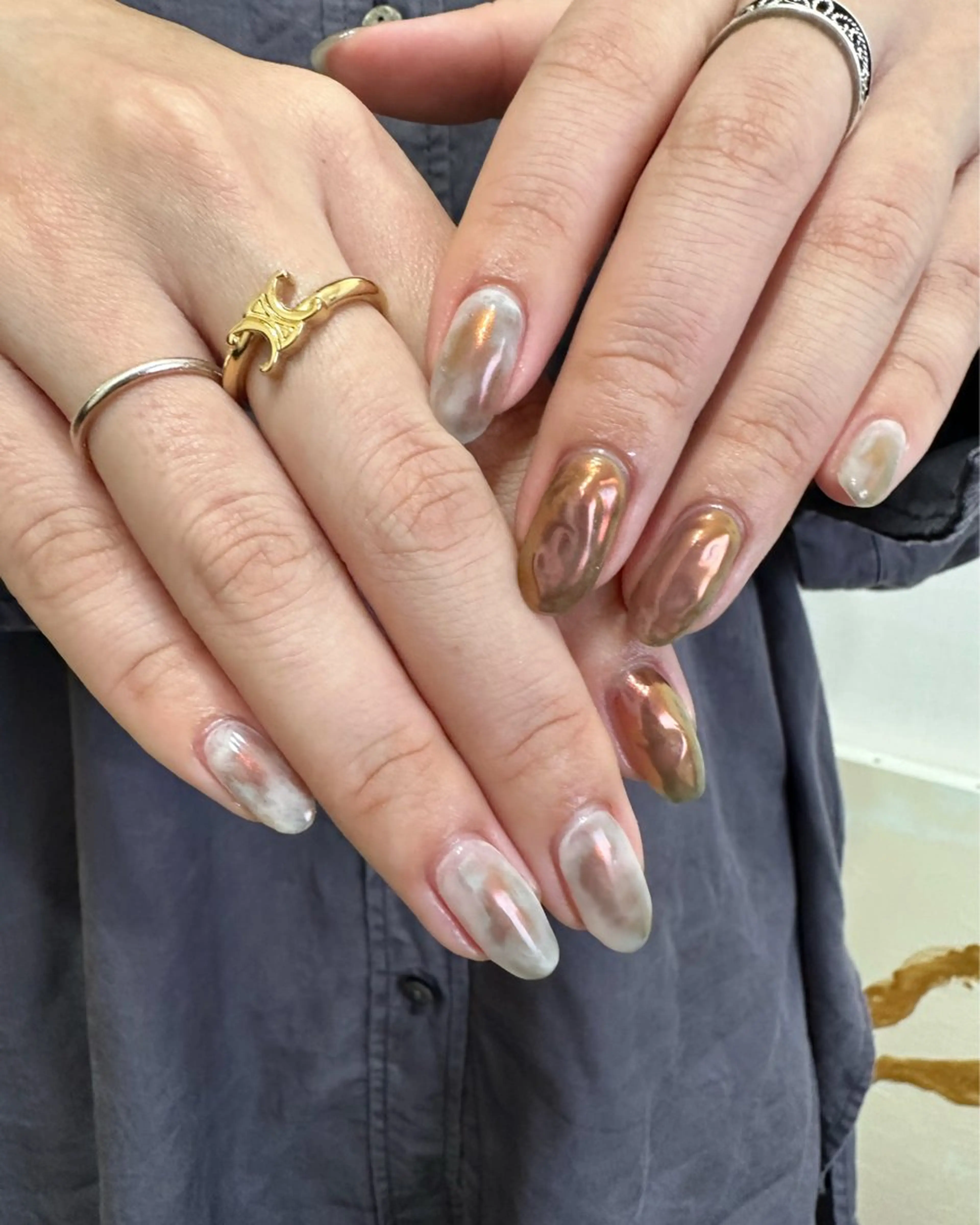 ネイル ハンドネイル フットネイル kiii.__ ✴︎*のネイルデザイン