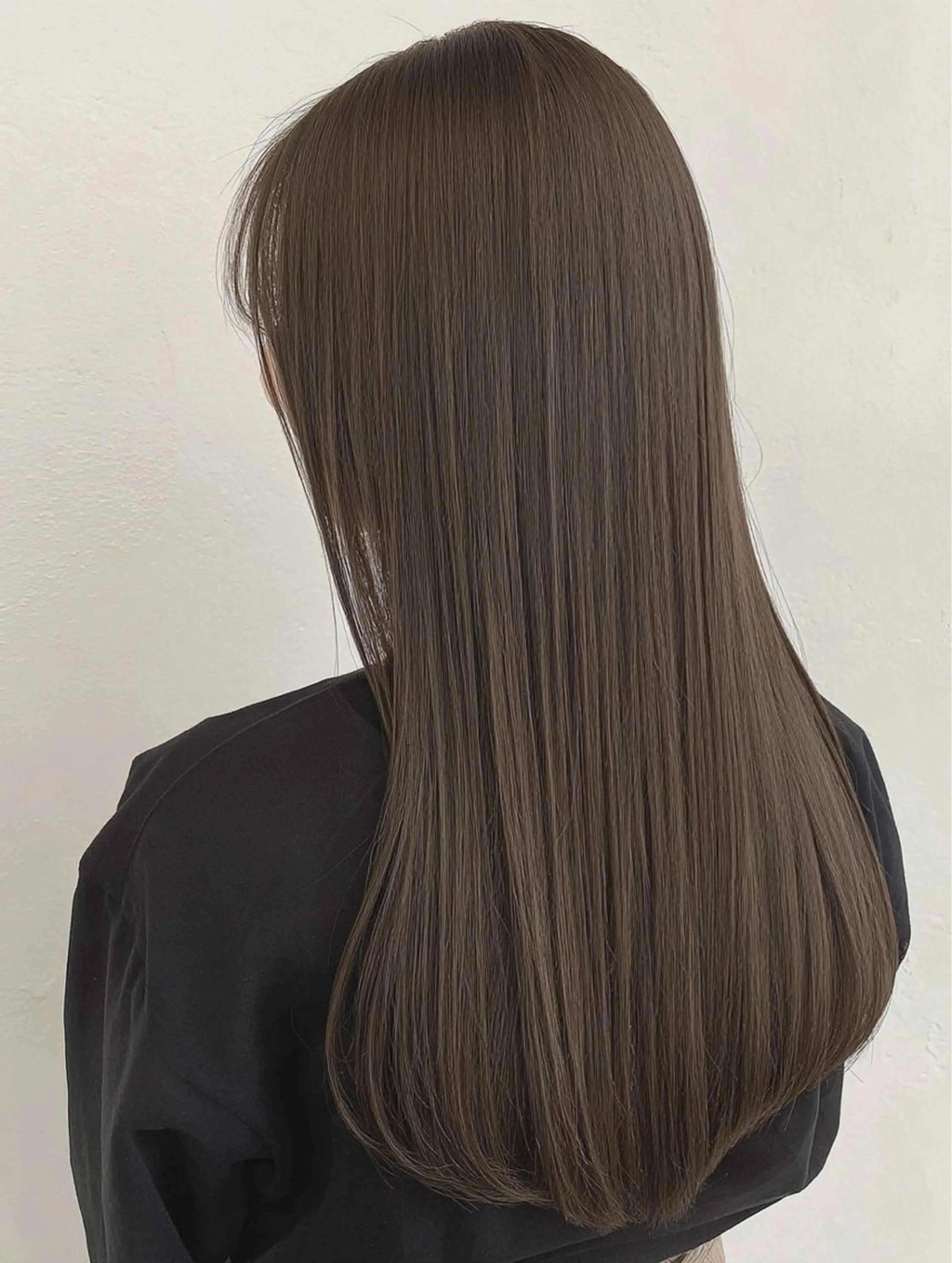 ロング トリートメント カット ヘアカラー 藤原仁美/レイヤー ボブ/透明感カラーのヘアスタイル