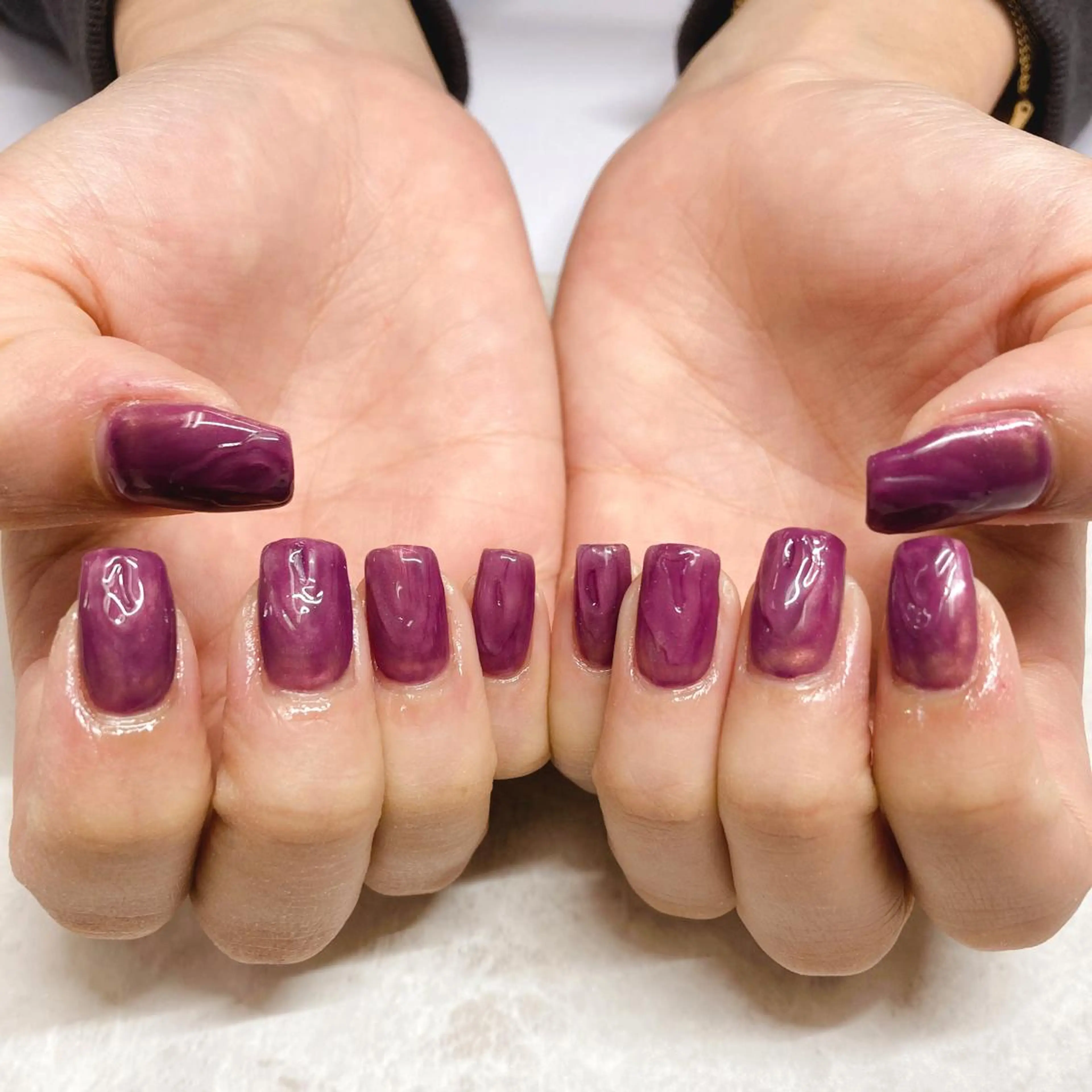 ネイル ニュアンスネイル RicottEYELASH&NAIL所属・下城 葵のネイルデザイン