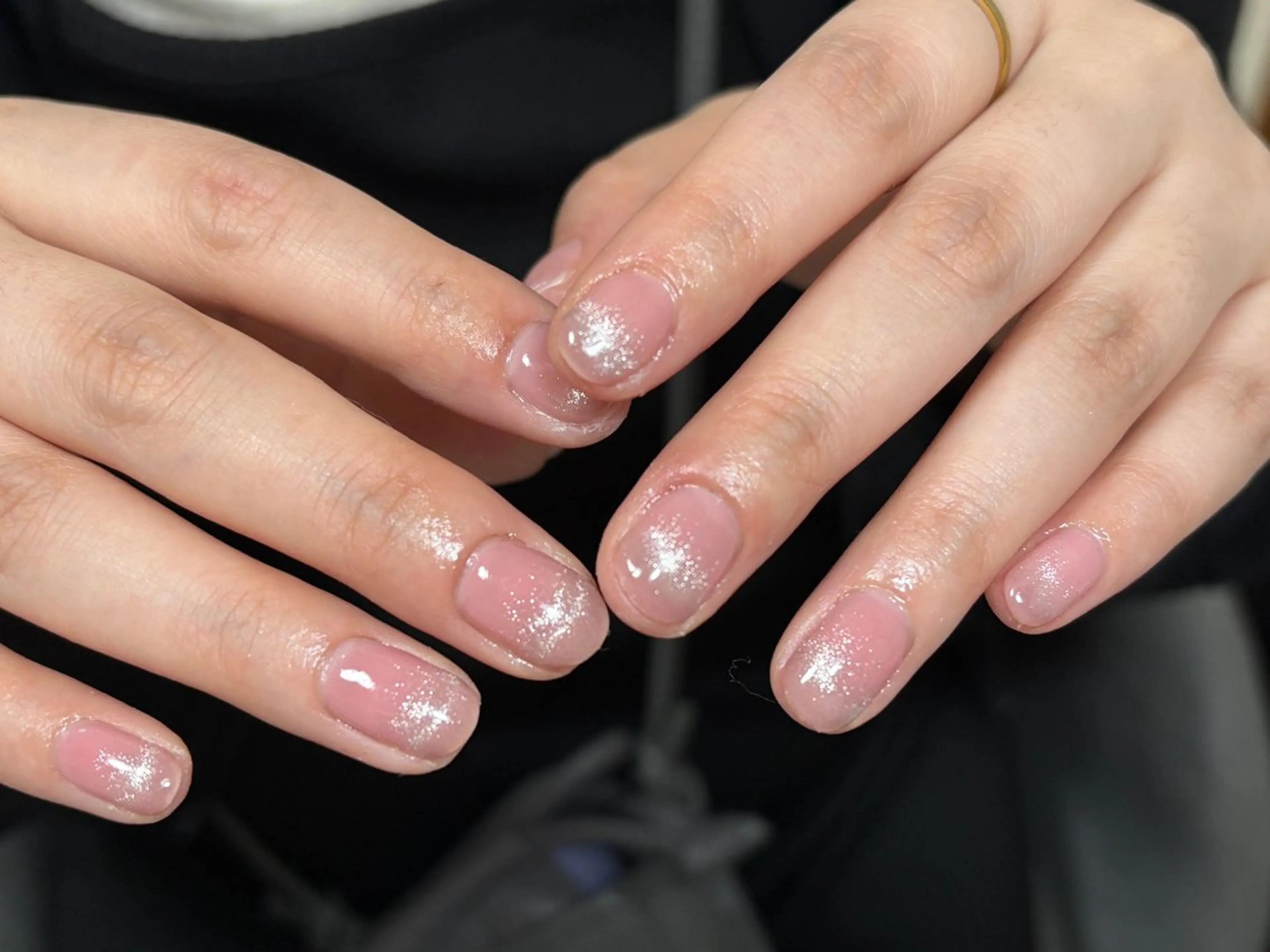 自爪💅【SNSで話題沸騰トレンドデザイン♪】チークマグネットネイル¥ 3980の写真