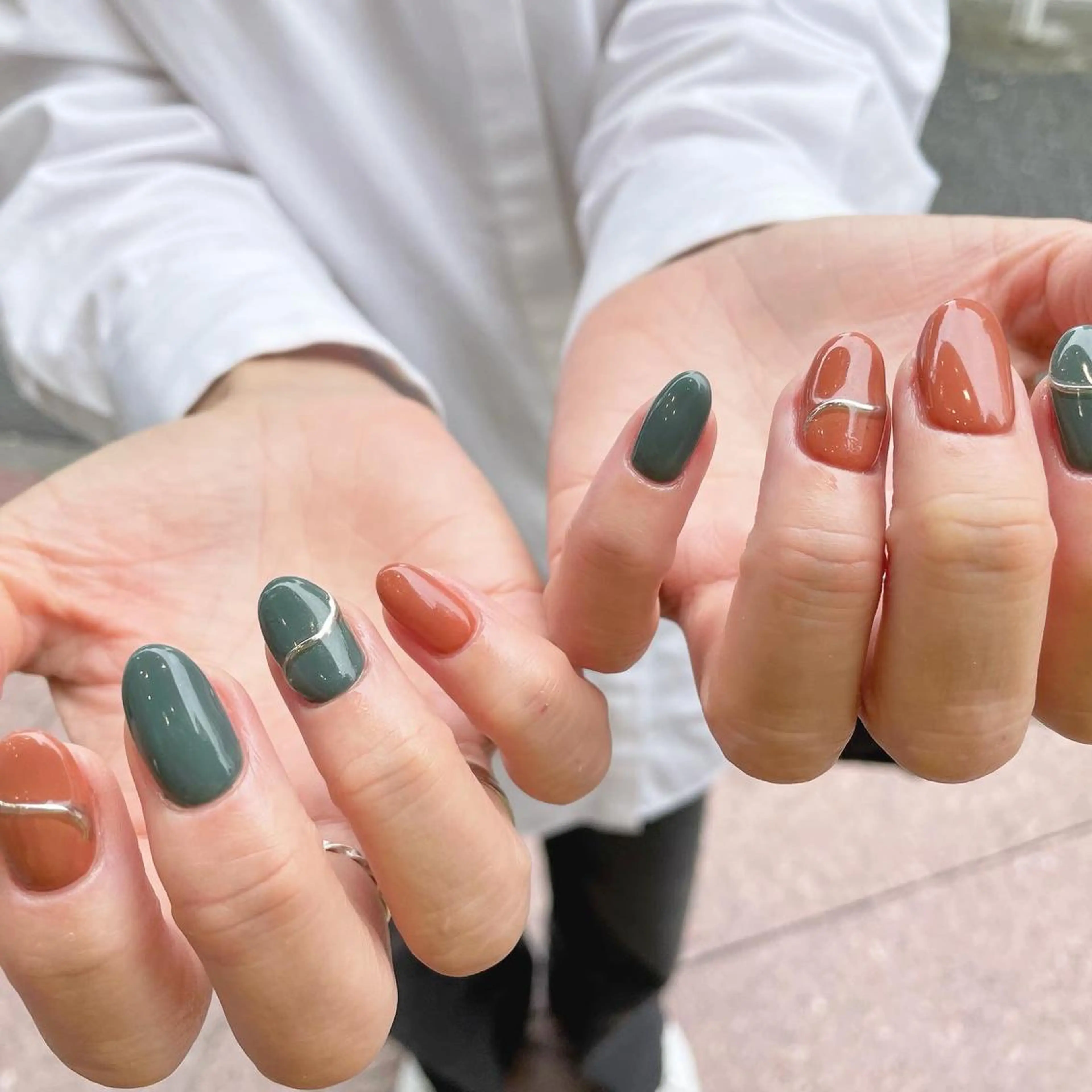 ネイル ハンドネイル Ash関内ネイリスト 荒木晴香のネイルデザイン
