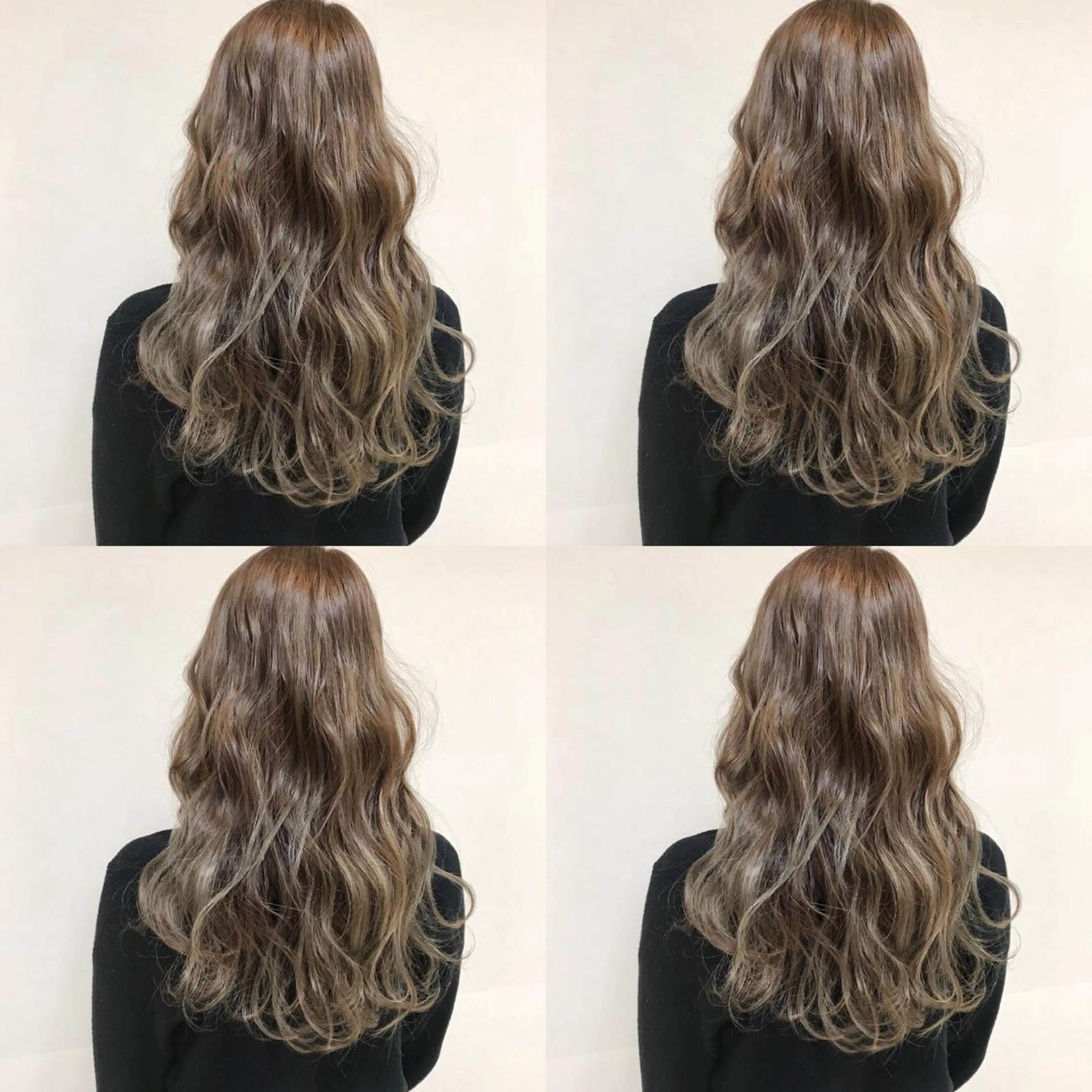 ロング ヘアカラー トリートメント デザインカラー🕊 石井萌のヘアスタイル