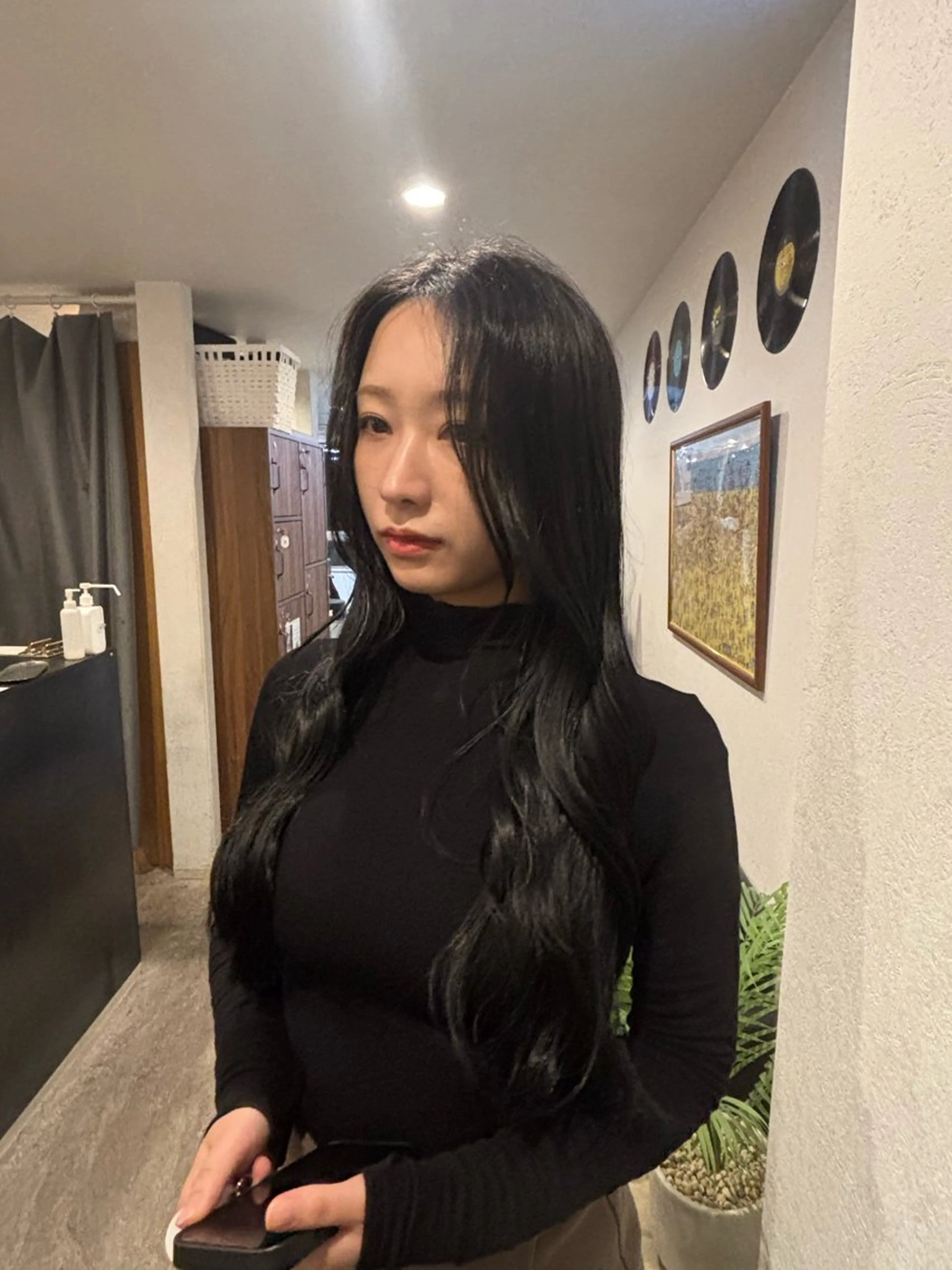 ロング 野尻 暖のヘアスタイル