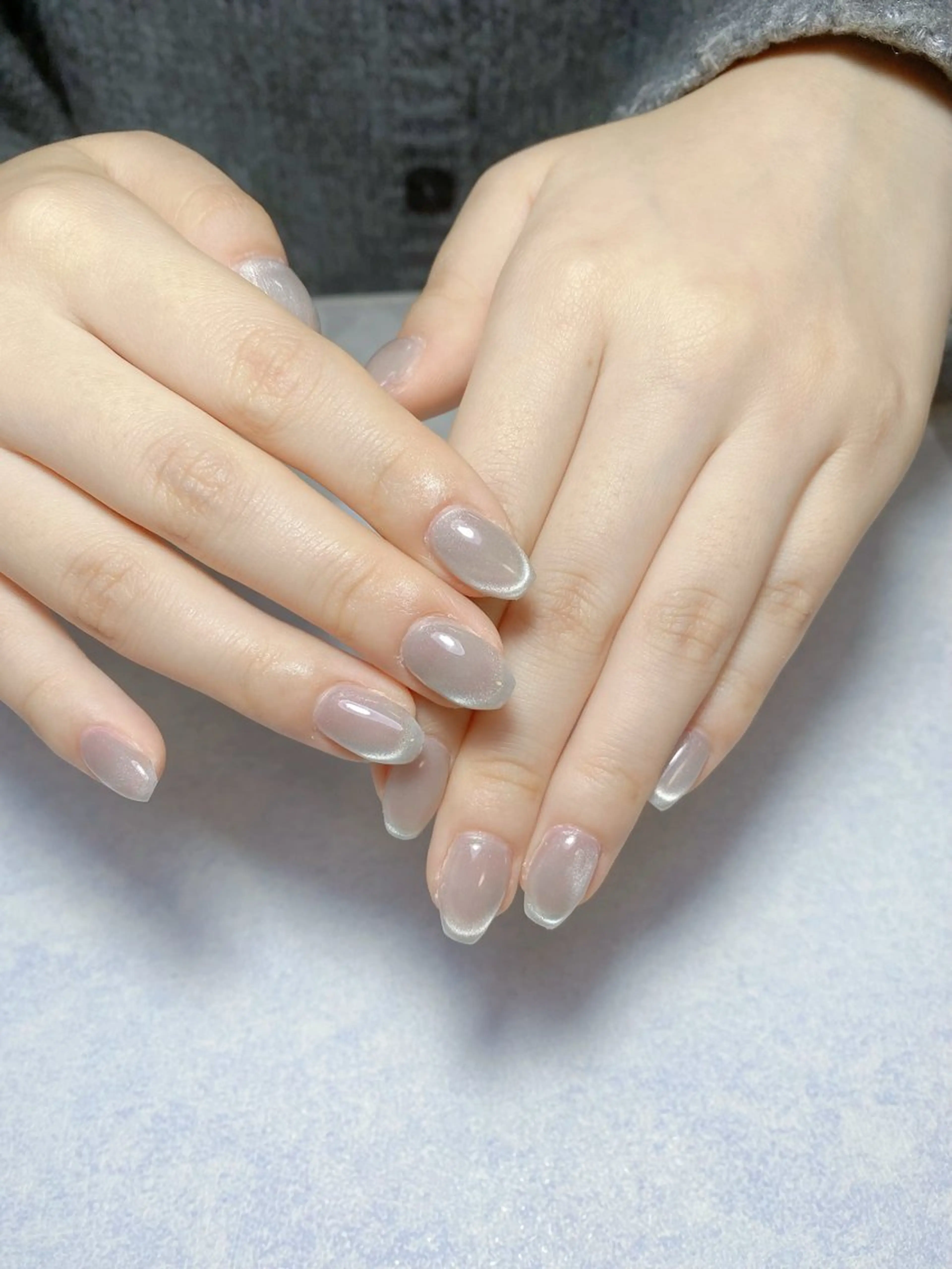 ネイル アートネイル フレンチネイル ジェルネイル グラデーション 韓国ネイル Nail Salon kihi大塚店のネイルデザイン