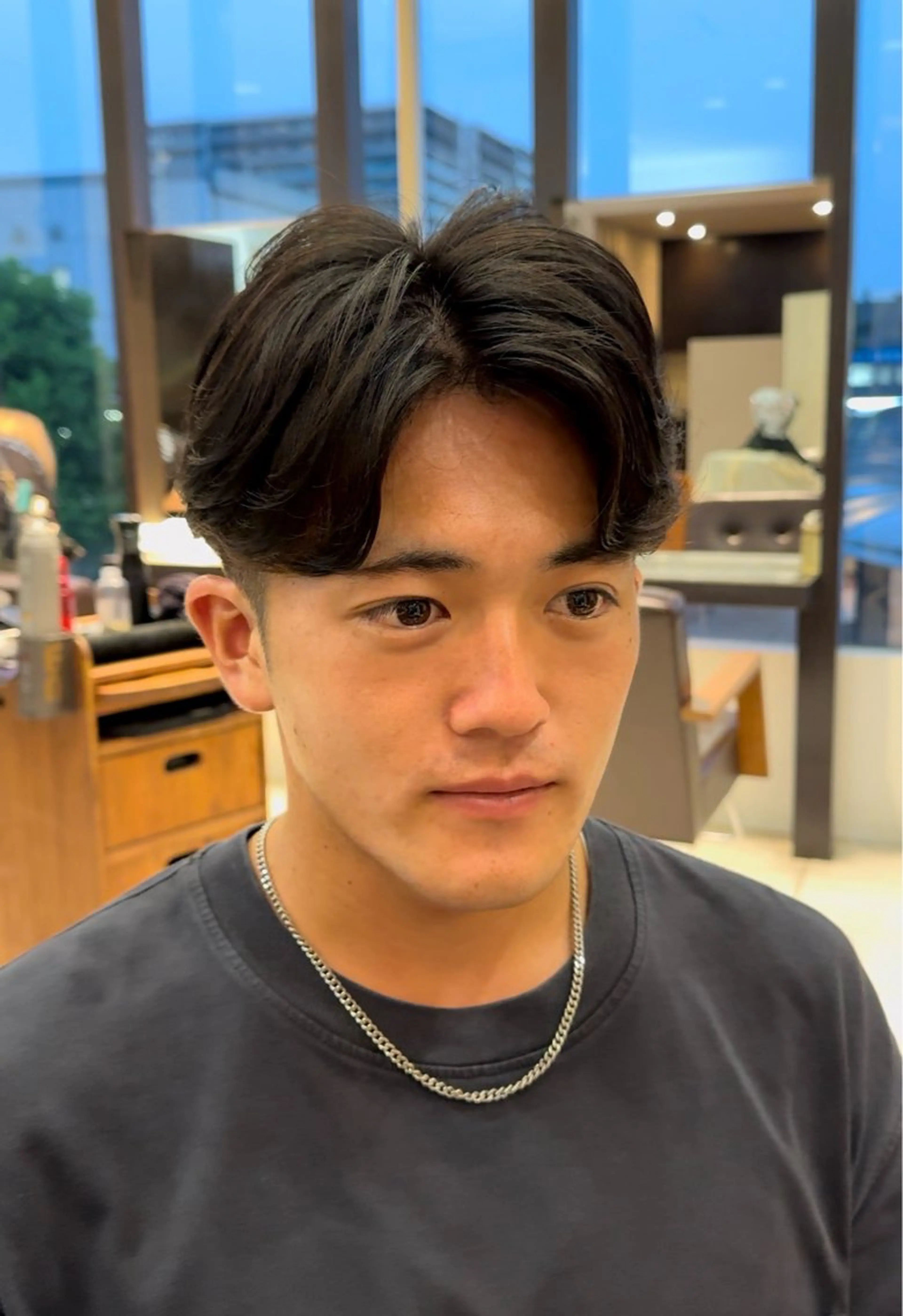 パーマ メンズ ニュアンスパーマ カット パーマ vivid所属・麻生誠 メンズ特化❤️‍🔥のヘアスタイル