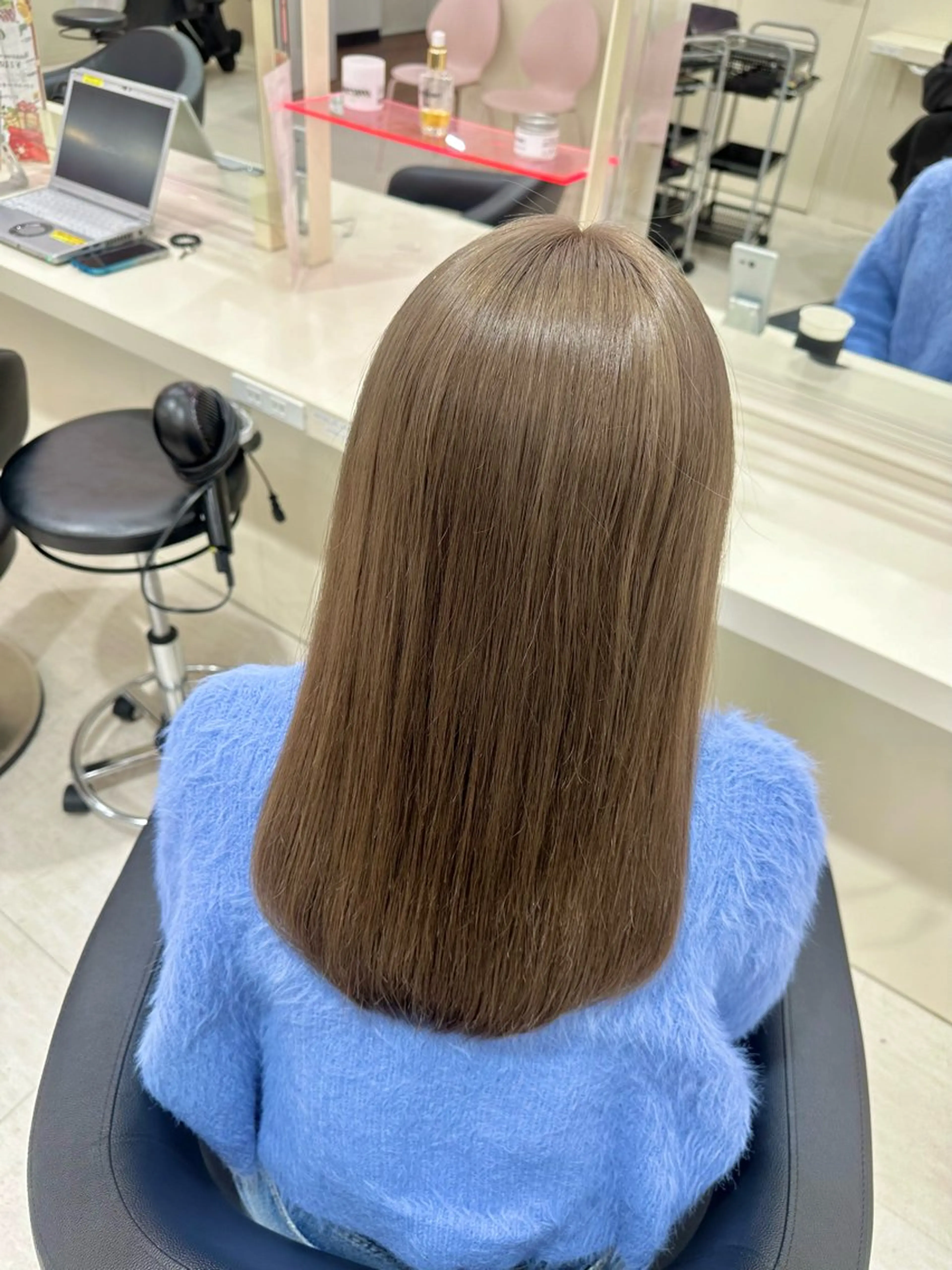 ロング カラー ヘアアレンジ ヘアカラー 🎀 yuuka🎀のヘアスタイル