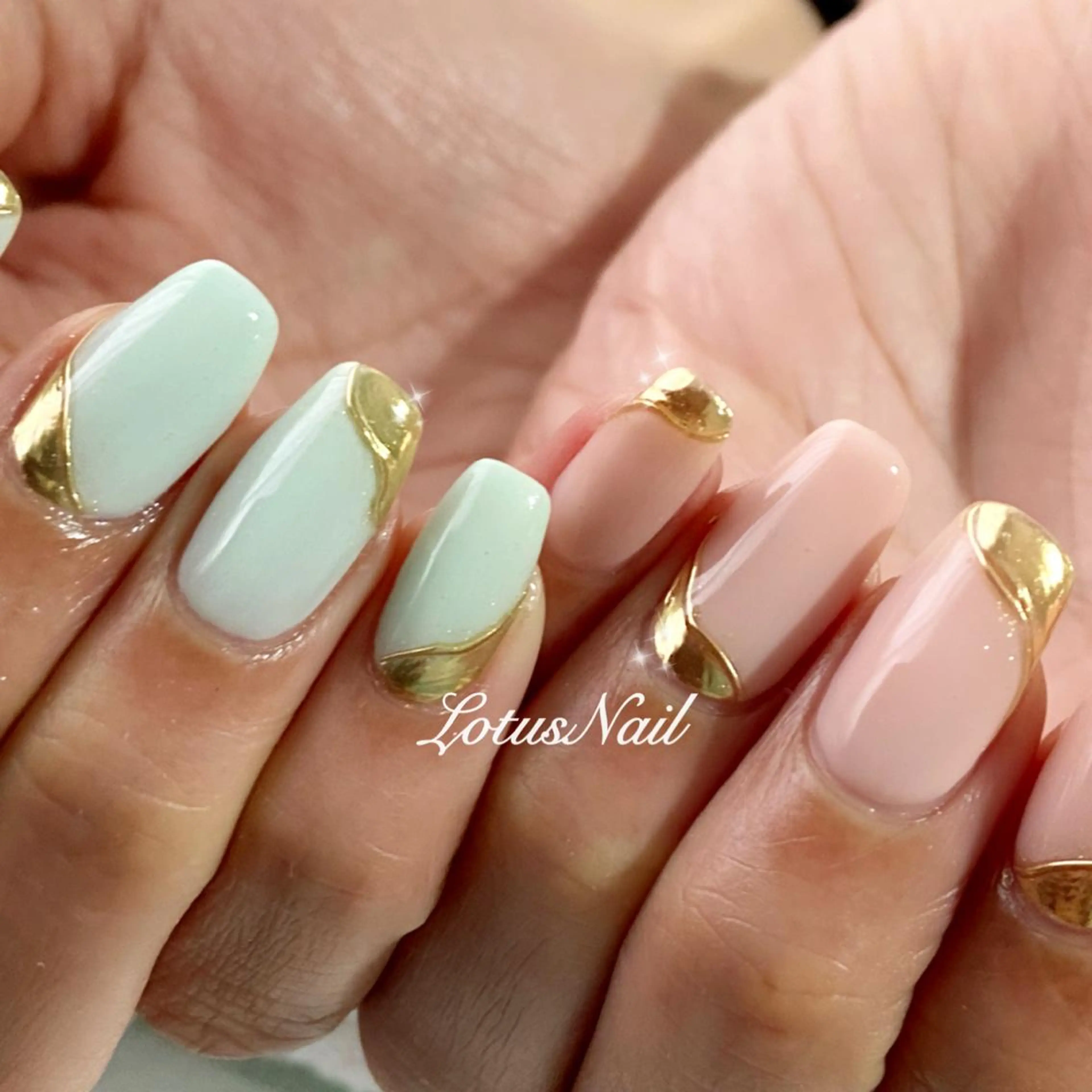 ネイル ハンドネイル Lotus Nailのネイルデザイン