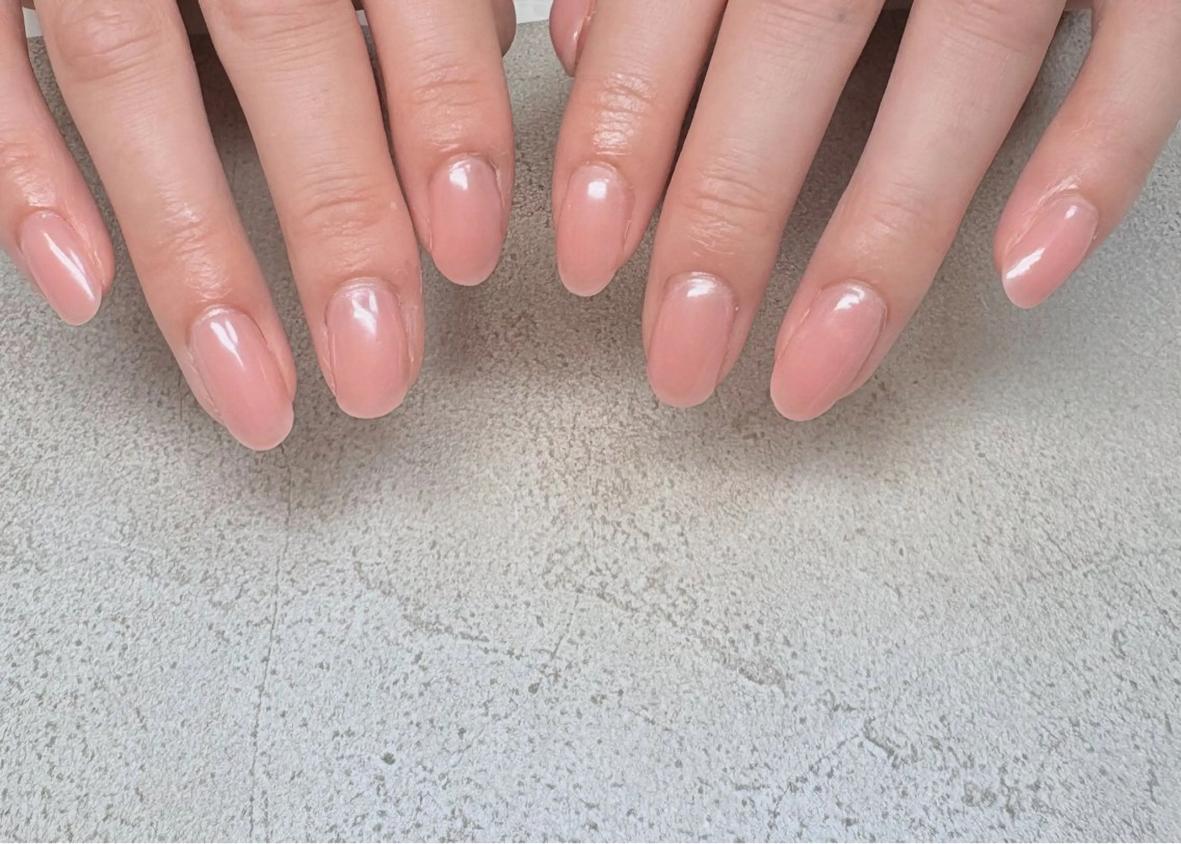 ネイル オーロラネイル ミラーネイル ワンカラーネイル Nail Head Spa Fortuna所属・Fortuna Mihoのネイルデザイン