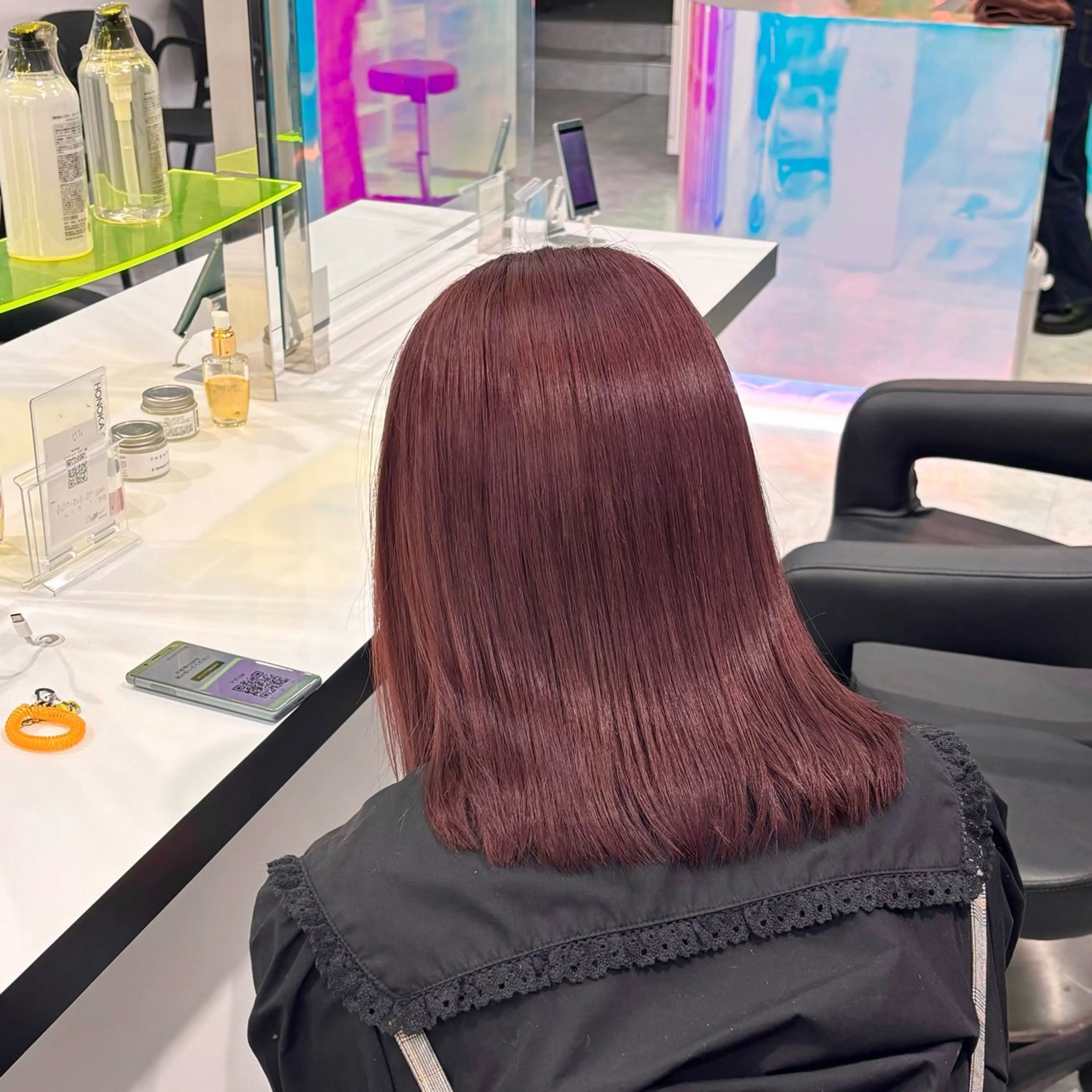 ミディアム ‎🎀HONOKA 🎀／似合わせカラーのヘアスタイル
