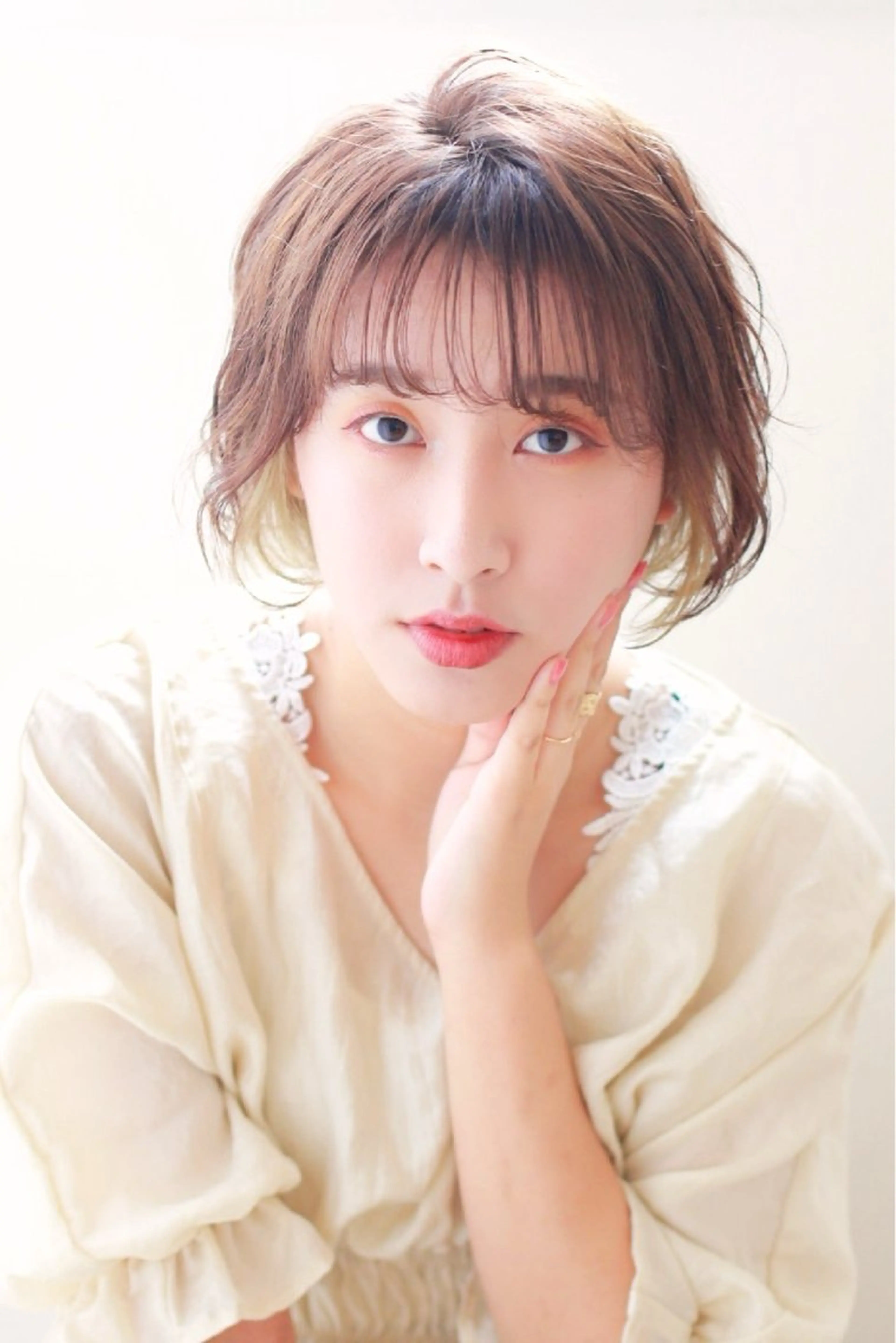 ショート メンズパーマ /堀内波玲のヘアスタイル