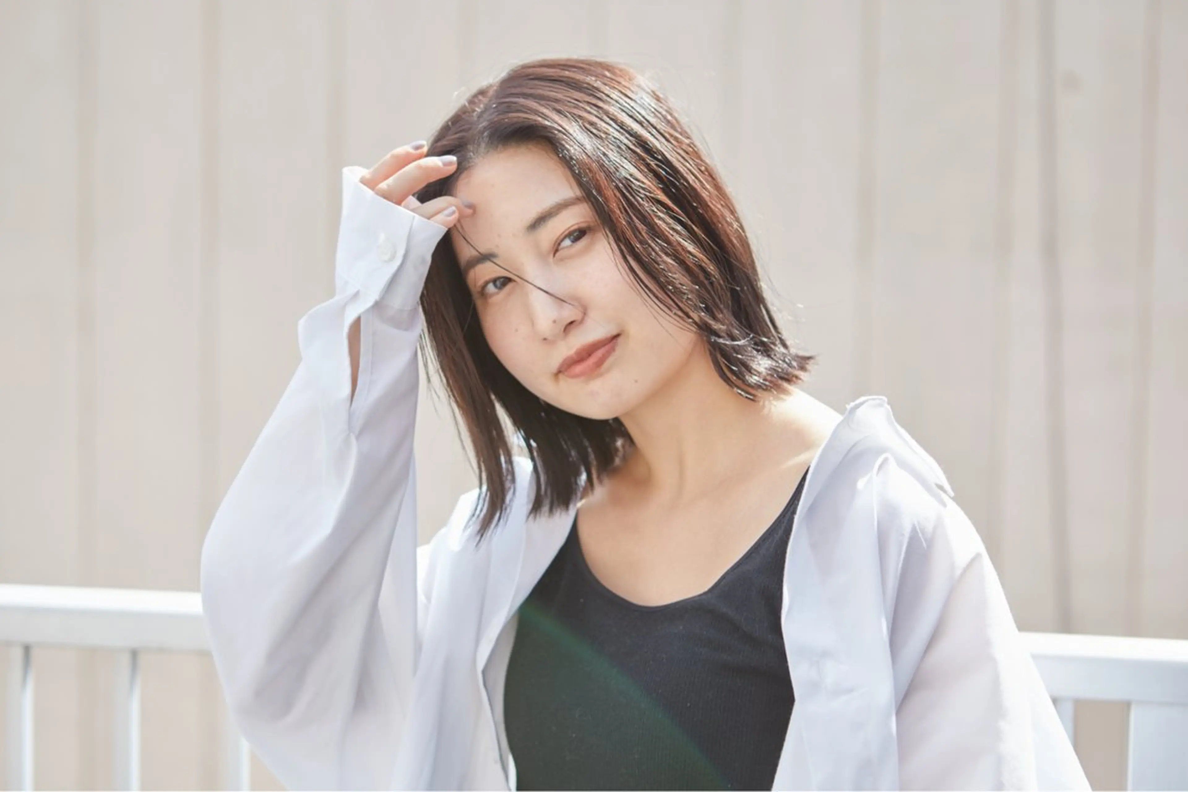 ミディアム カラー イルミナカラー 𝙱𝙻𝙴𝙽 𝚋𝚢 𝚍𝚘𝚝.所属・🤍BLEN 窓🤍のヘアスタイル