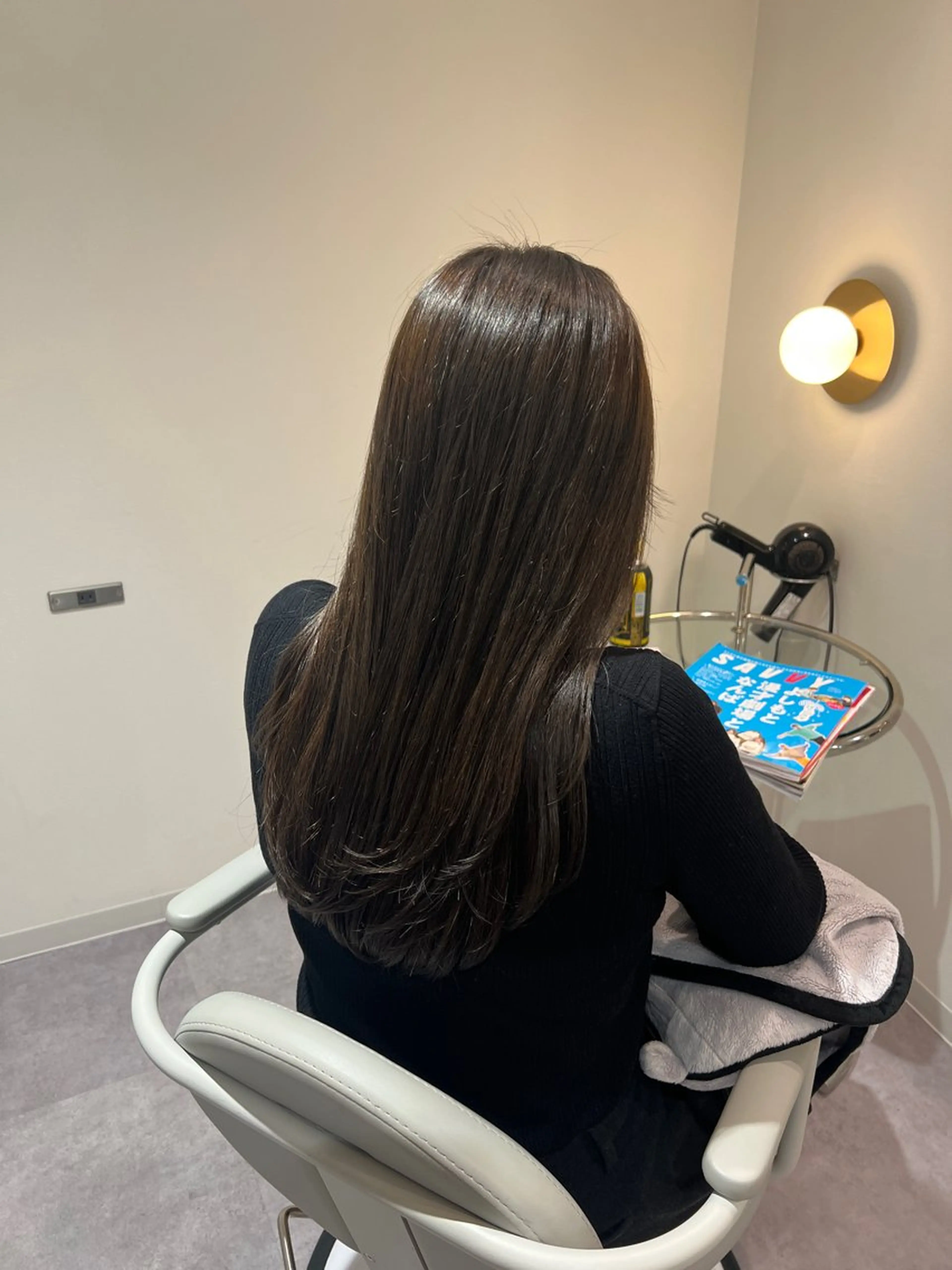 ロング 縮毛矯正 美髪✨艶髪✨髪質改善 カラー特化🌙鈴屋和のヘアスタイル