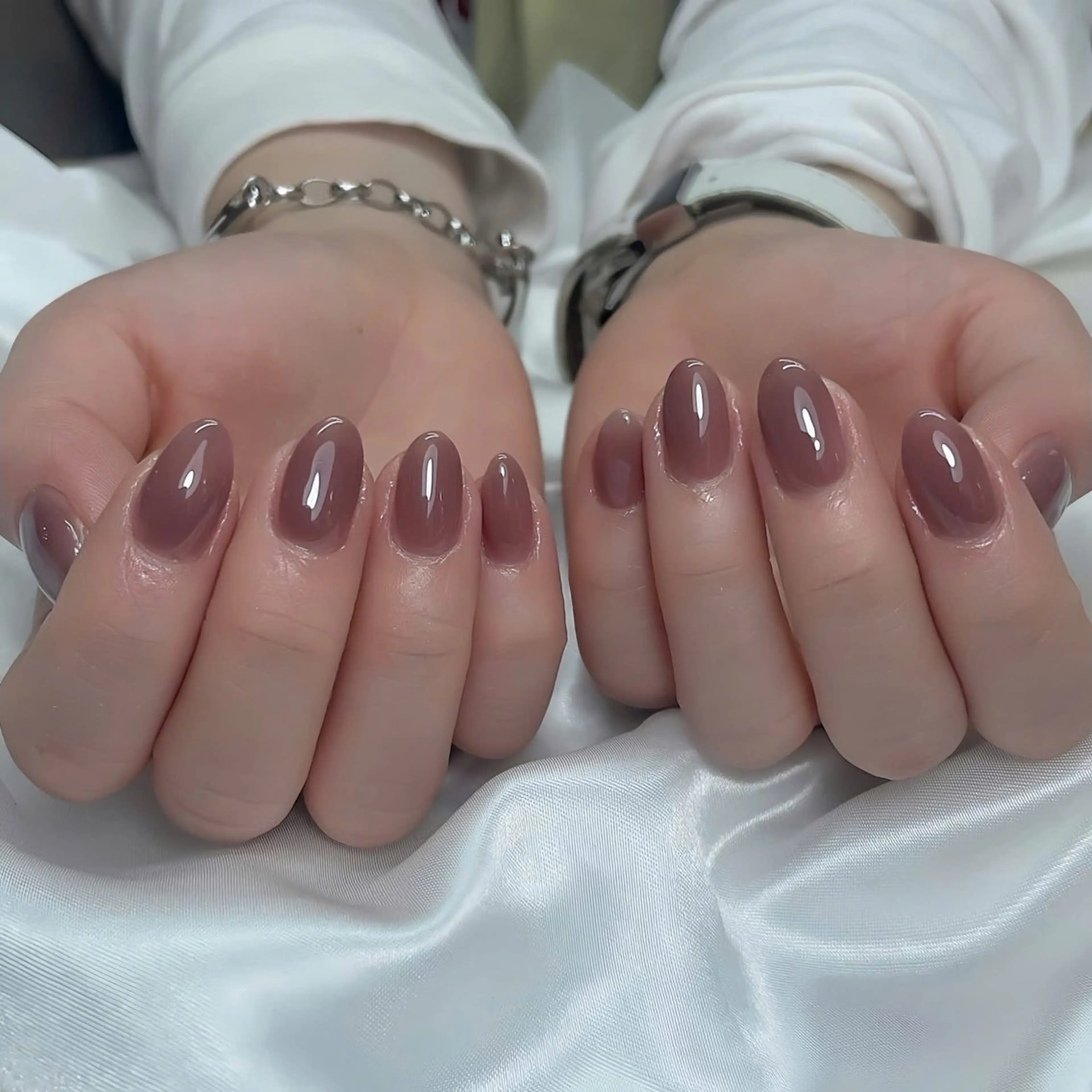 ネイル グラデーション キラキラネイル ピンク ハンドネイル RUBY Nail 日暮里店のネイルデザイン