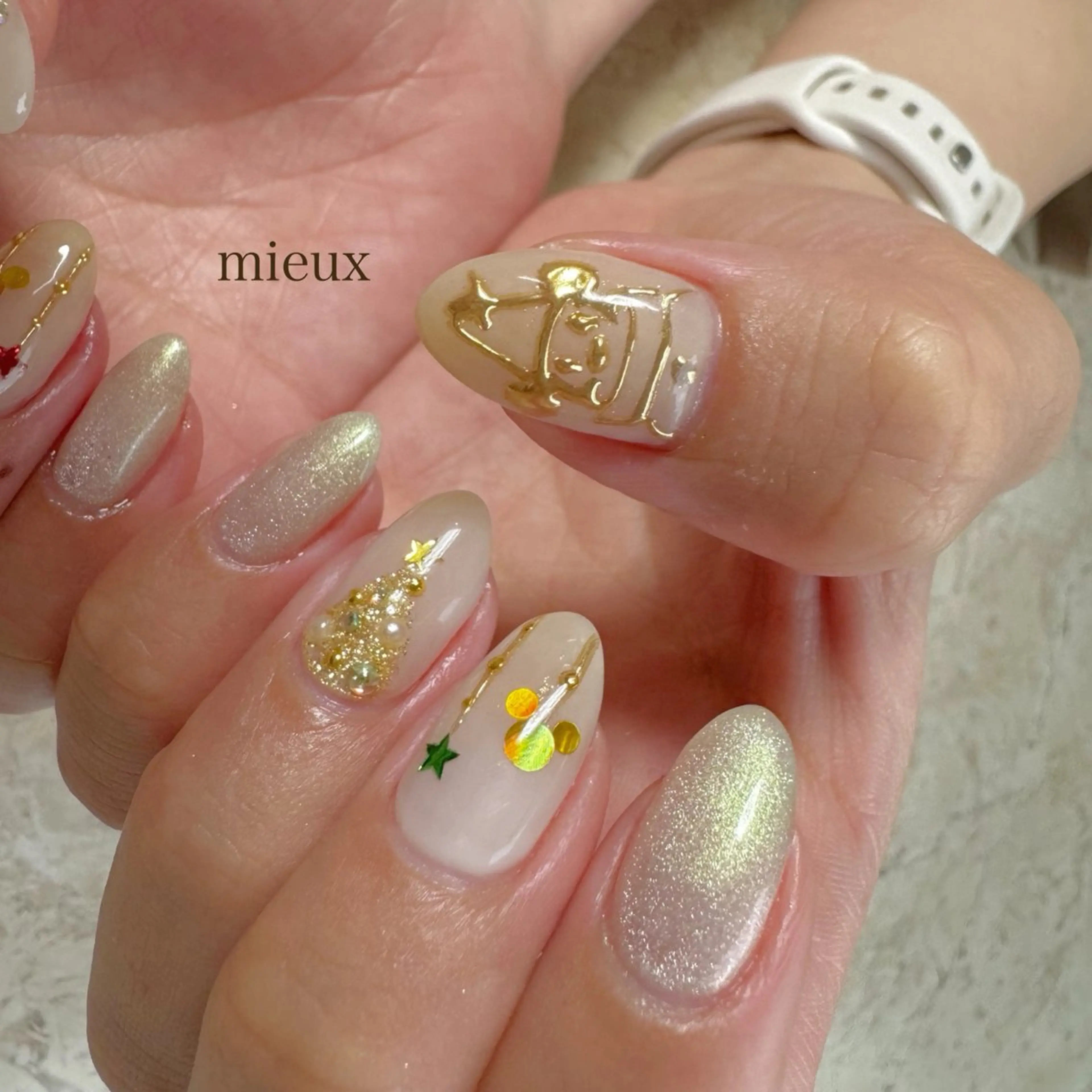 ネイル ハンドネイル フットネイル nail salon mieux(ミュー)のネイルデザイン