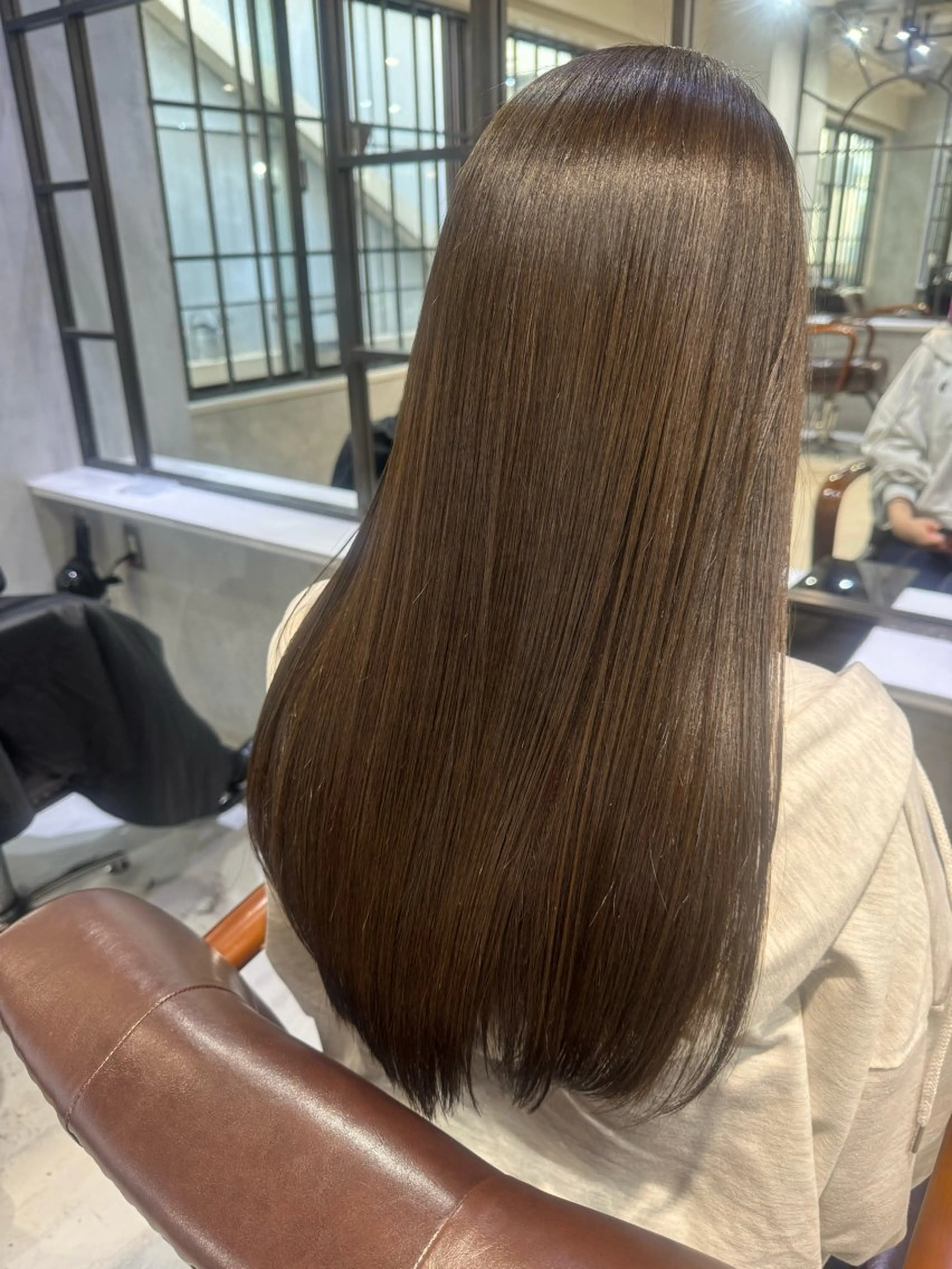 ロング カラー 髪質改善 トリートメント カット ヘアカラー トリートメント 髪質改善/縮毛矯正/ 艶髪/春山良太のヘアスタイル