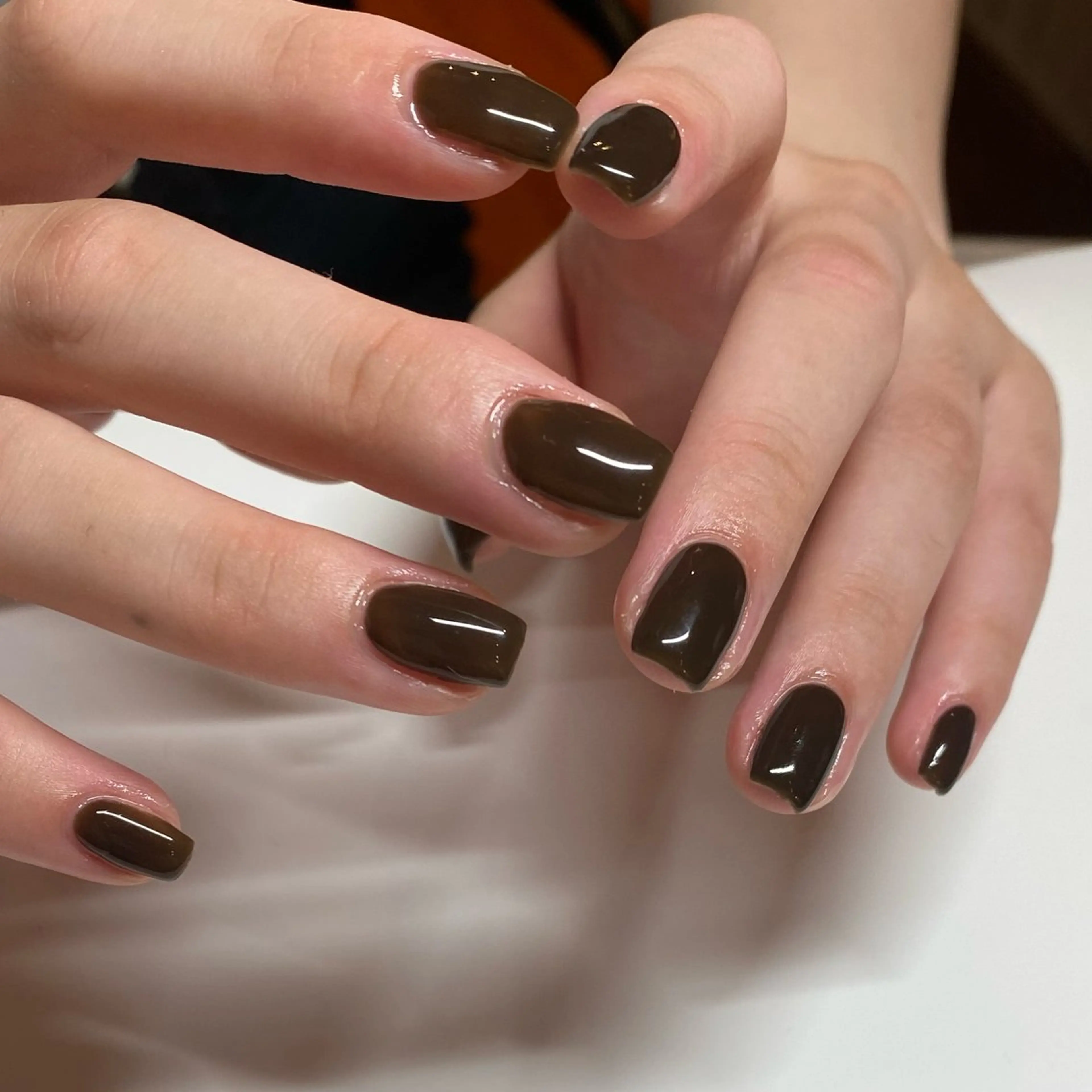 ネイル ワンカラーネイル 濵田 実沙/Manonのネイルデザイン