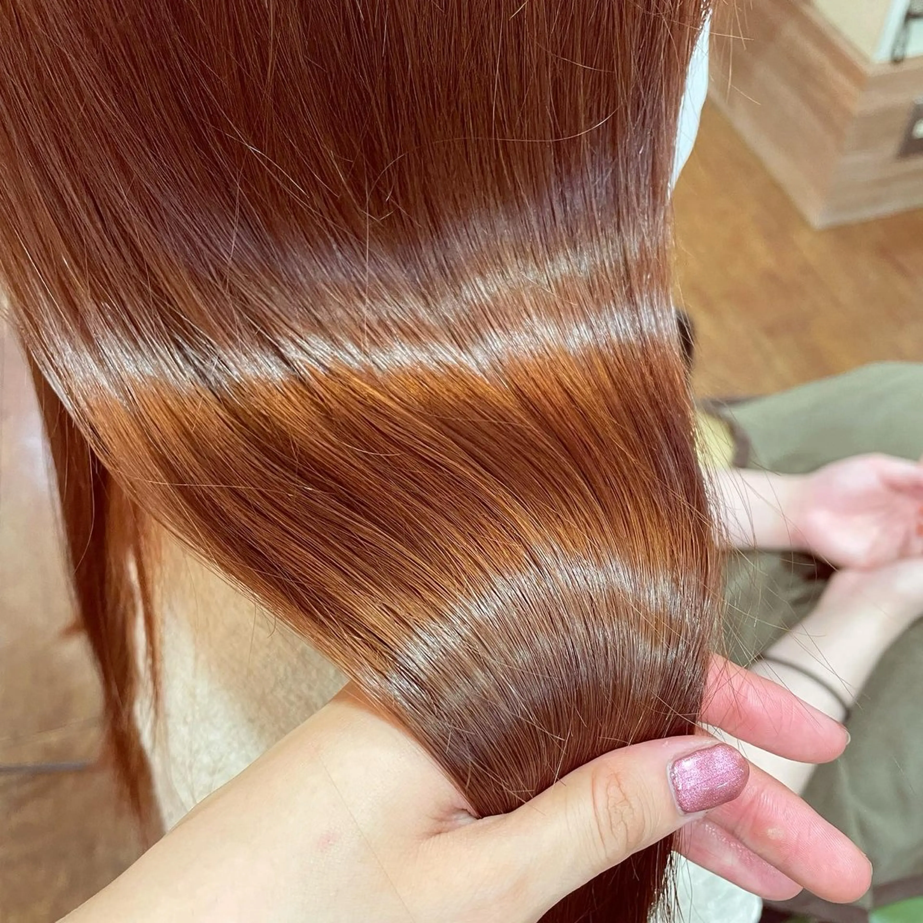 ロング カラー ヘアカラー 馬越 優のヘアスタイル