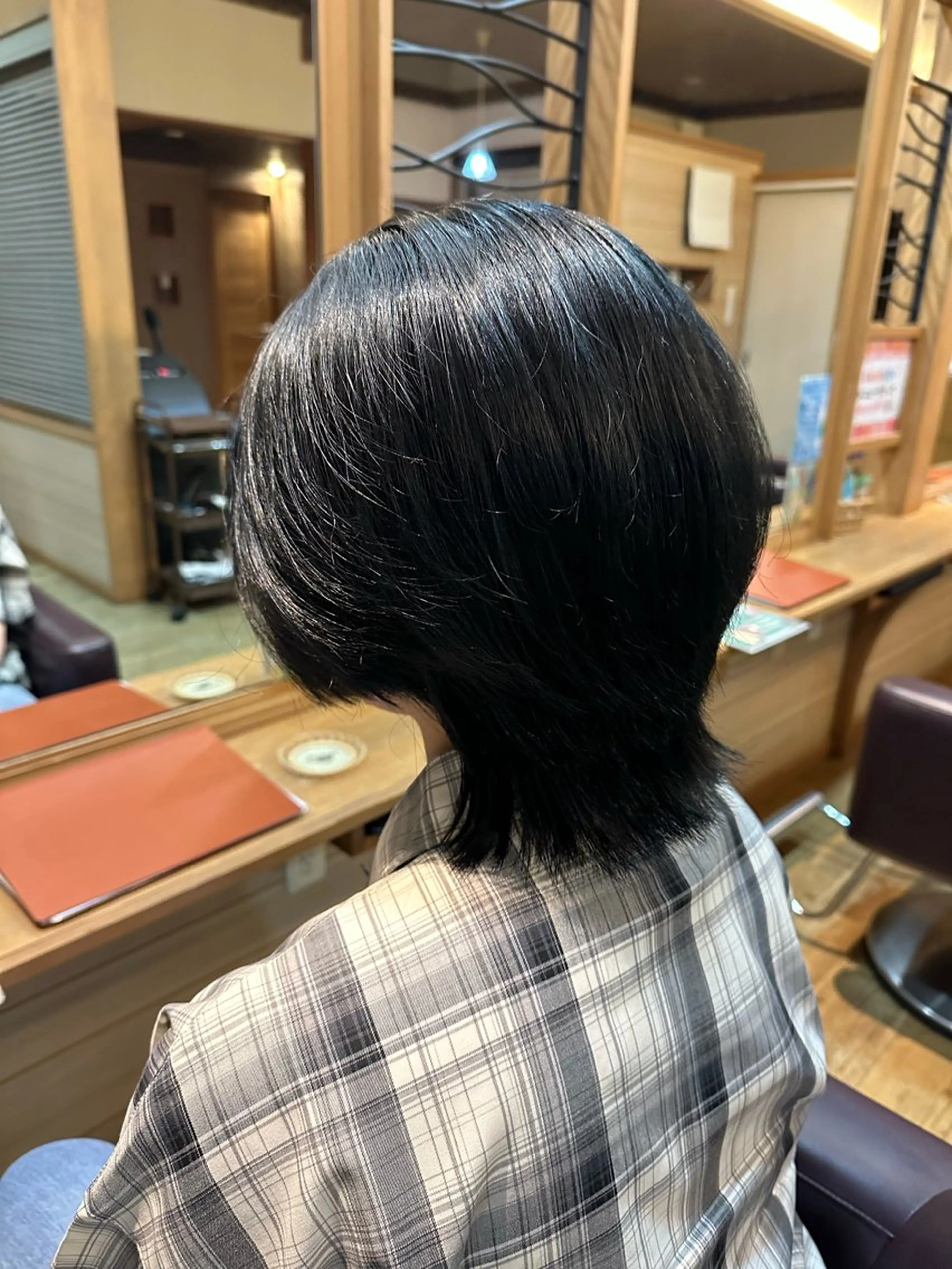 ショート カラー れな/艶カラー /暖色カラーのヘアスタイル