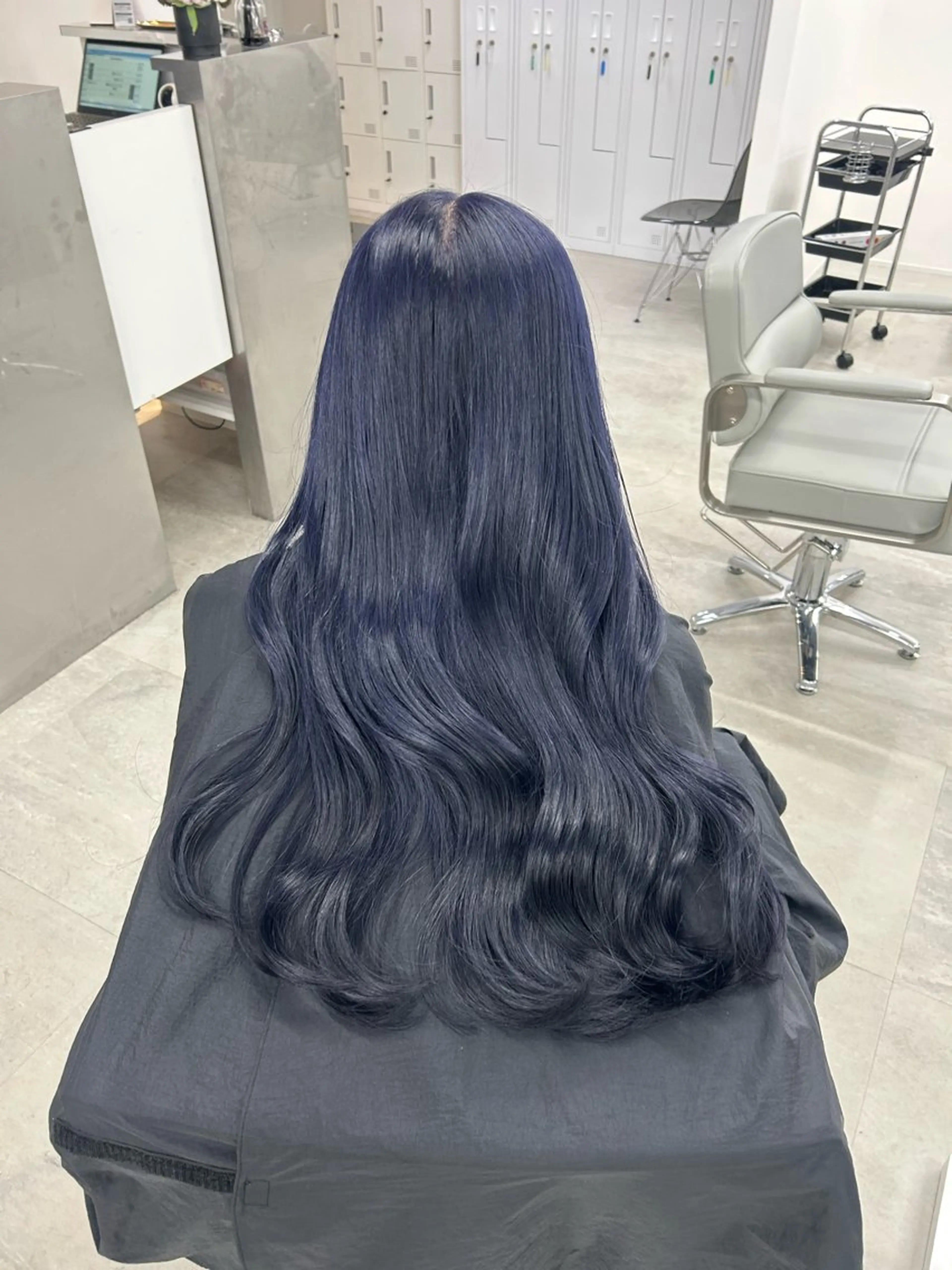 ロング カラー ヘアカラー トリートメント ♡透明感/艶カラー /haruka♡のヘアスタイル