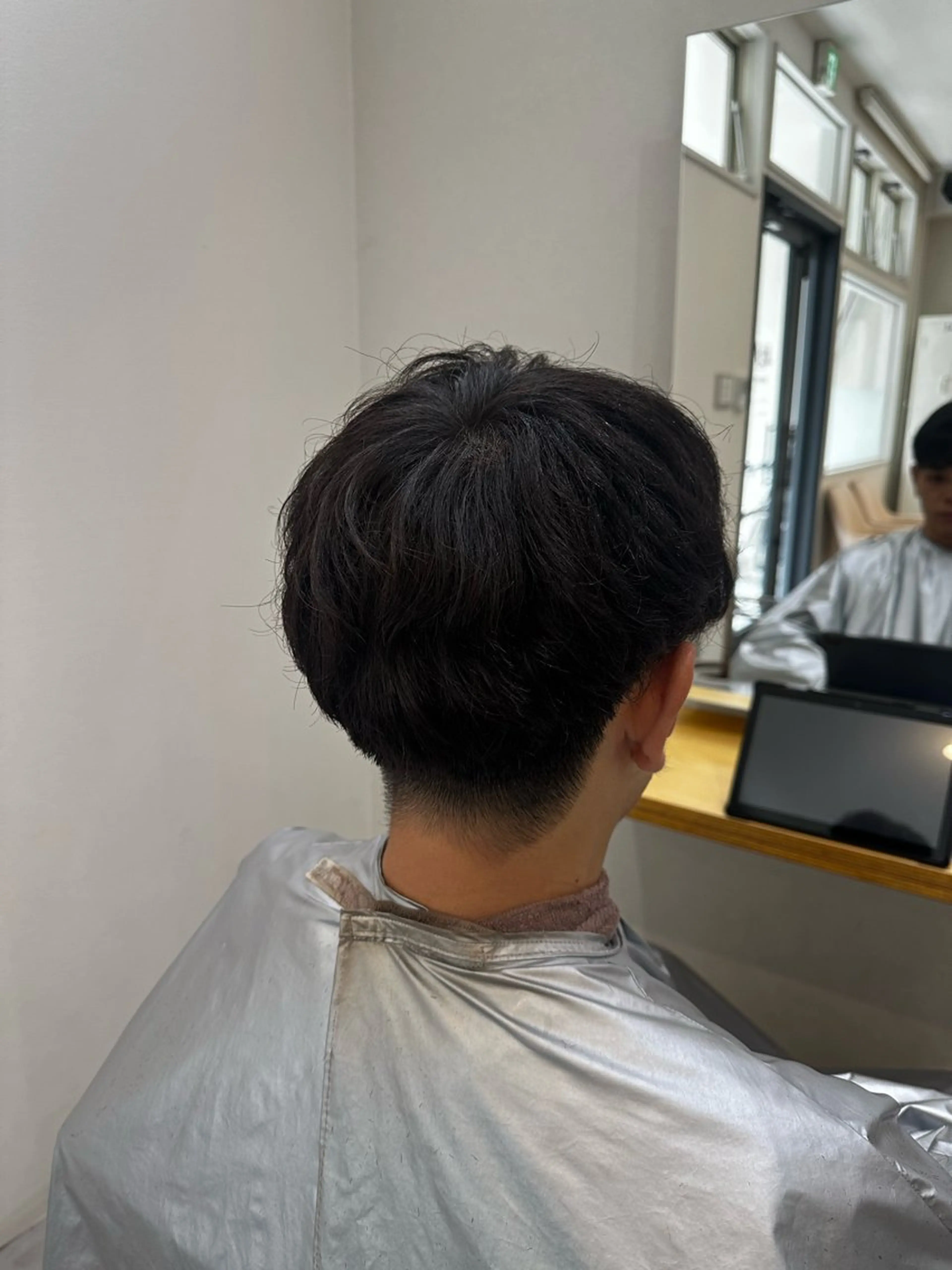 メンズカットの写真