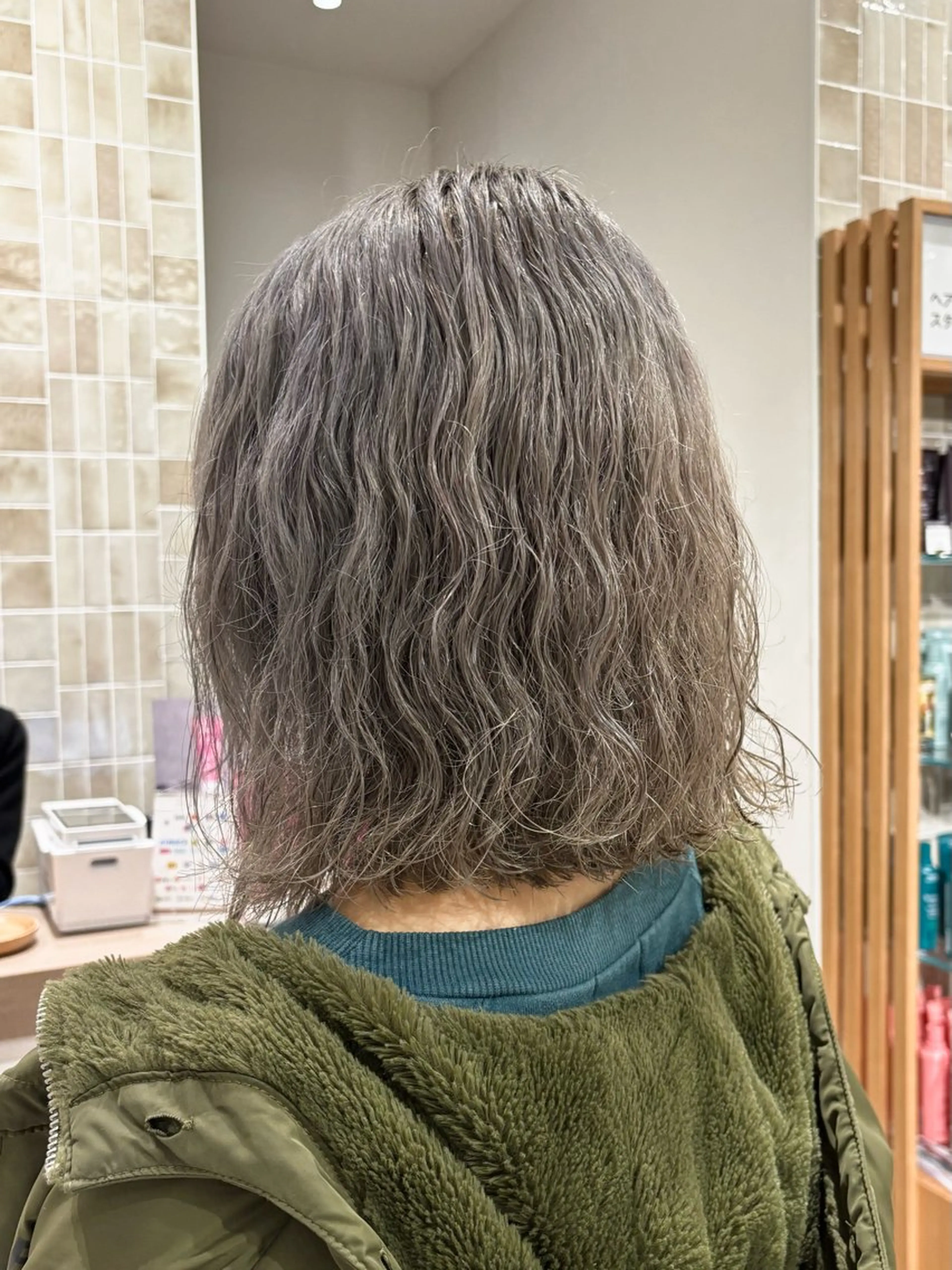 ミディアム クマ🐻天神 カットモデル募集のヘアスタイル