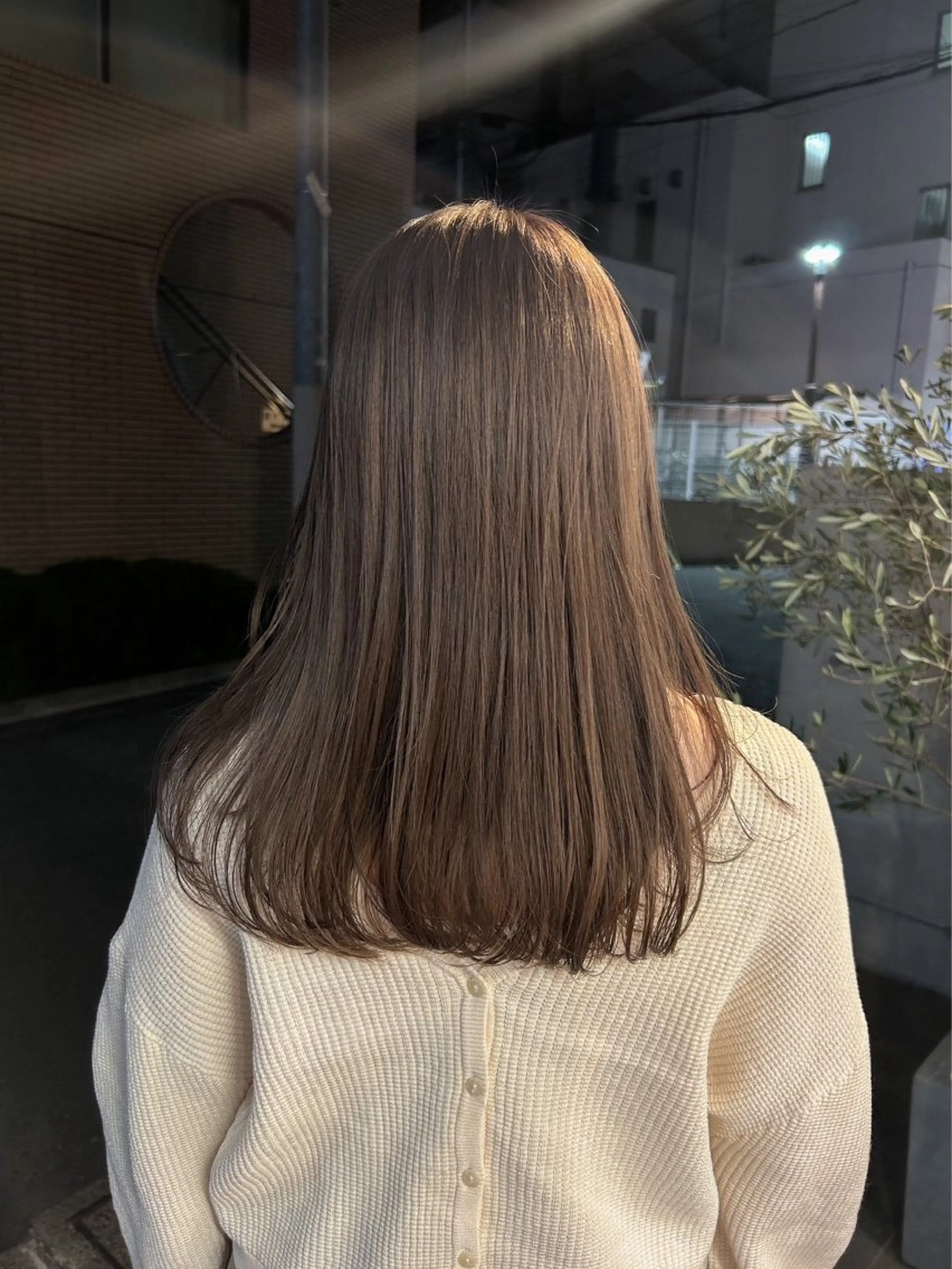 カラー yuiká/ベージュ カラー‧₊˚ .のヘアスタイル